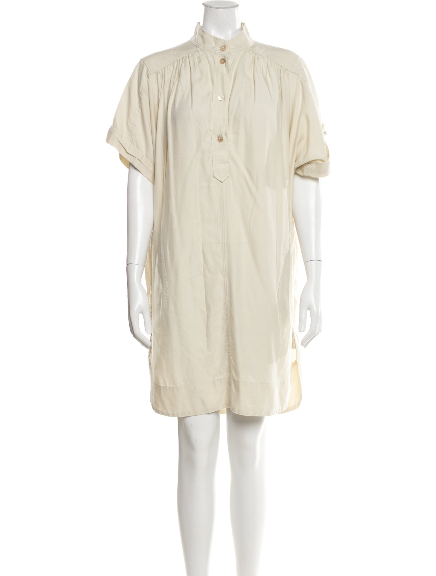 Isabel Marant Mock Neck Mini Dress