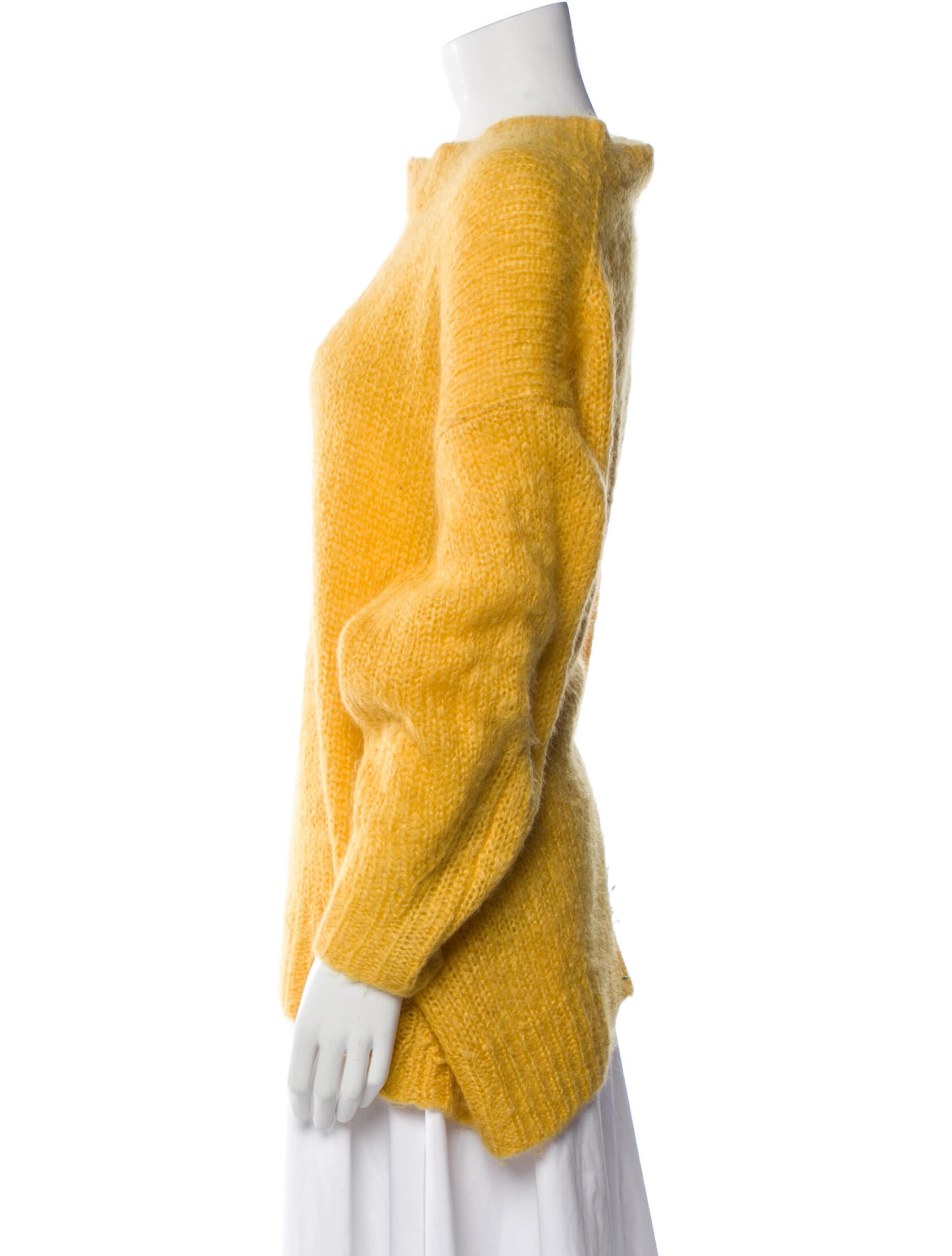 Isabel Marant Kid Mohair Crew Neck Sweater