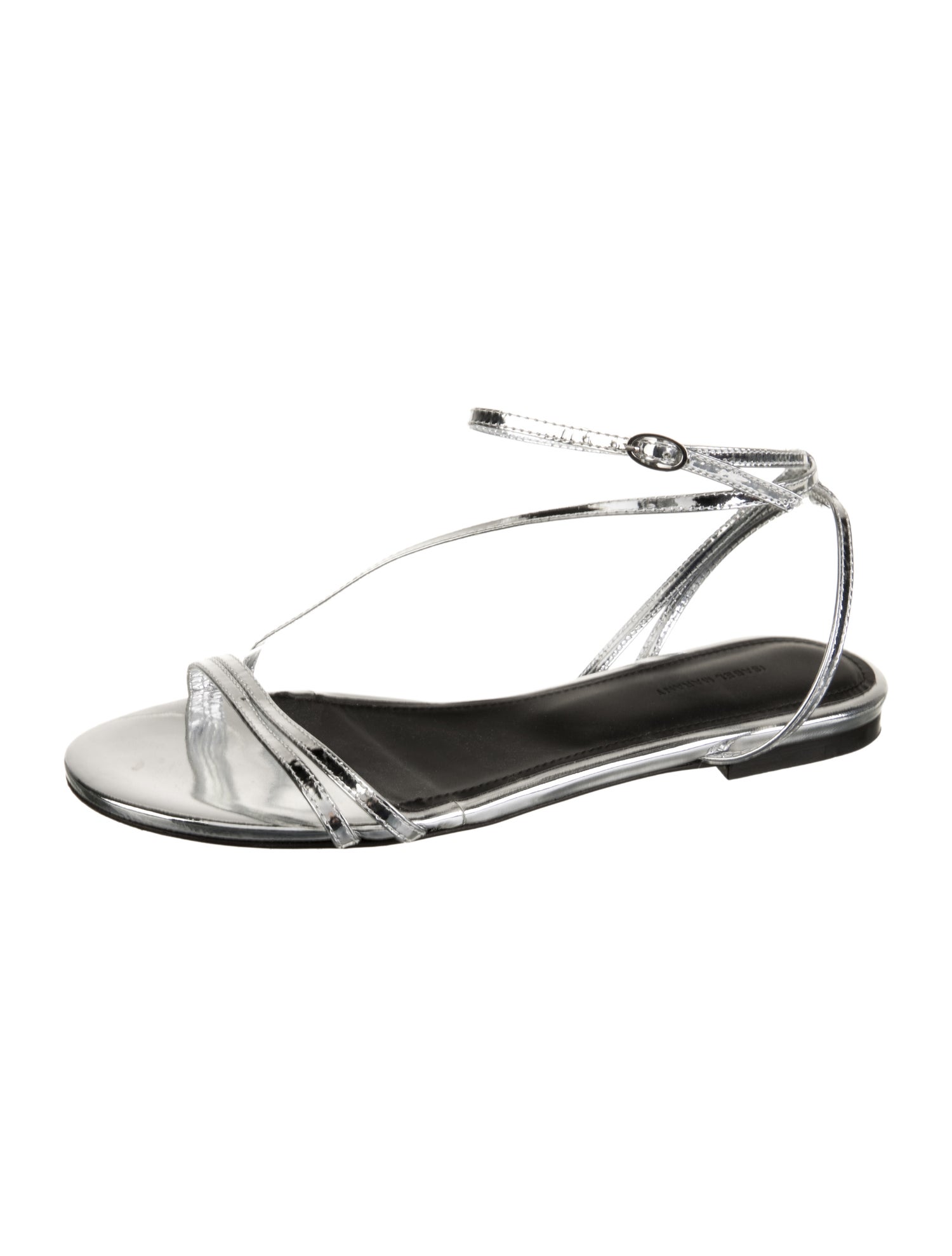 Isabel Marant Leather T-Strap Sandals