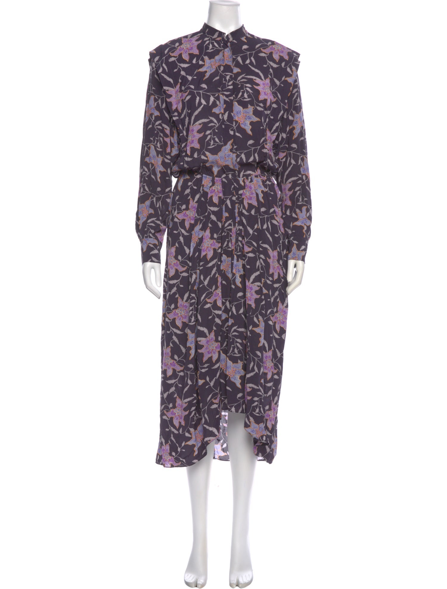 Isabel Marant Floral Print Long Dress