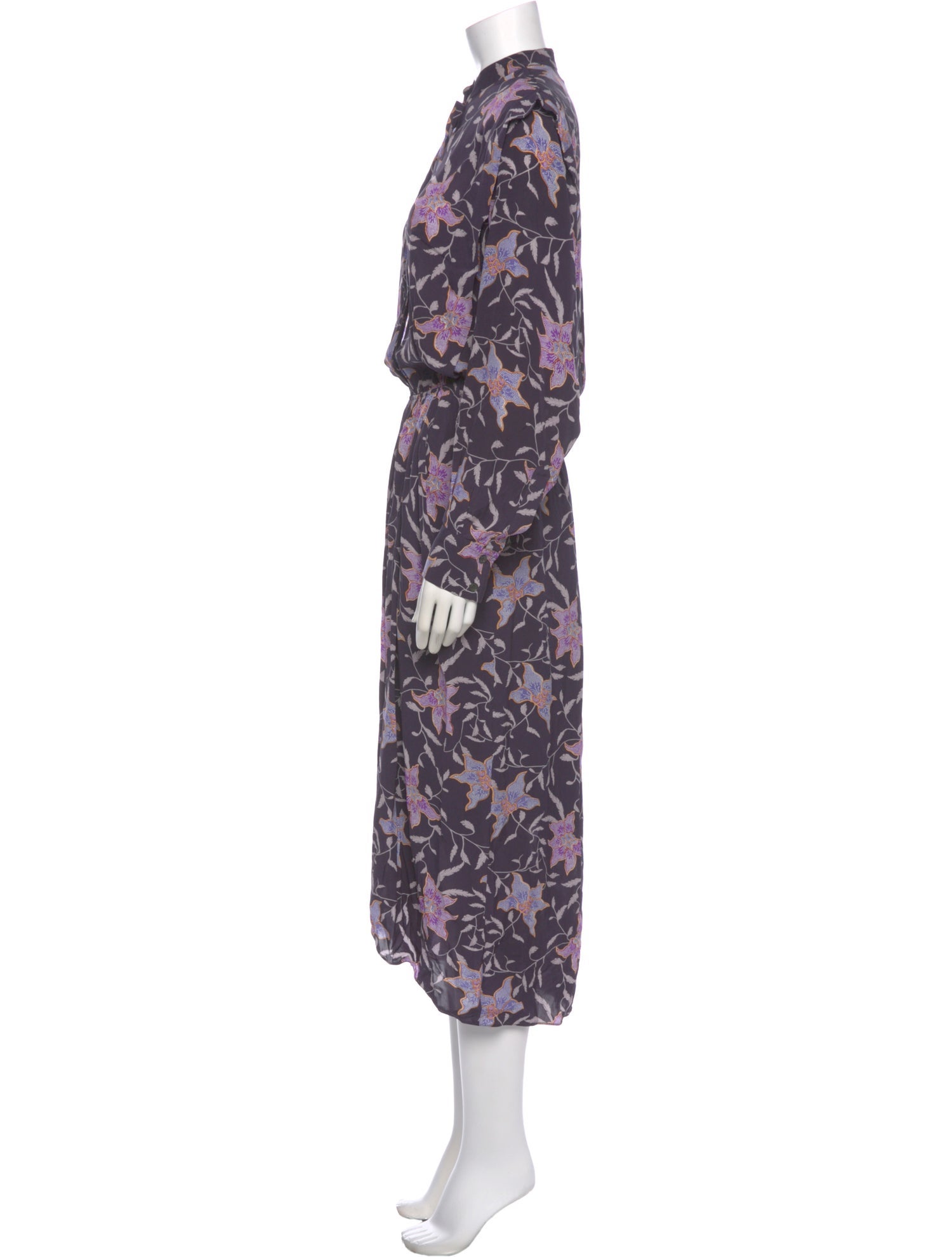 Isabel Marant Floral Print Long Dress