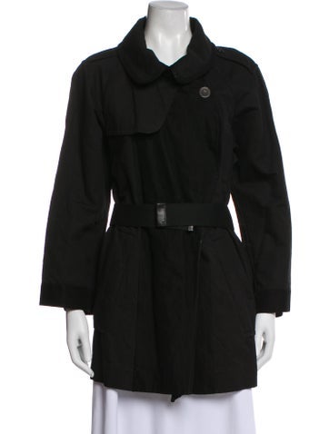 Pre-owned Isabel Marant Trench Coat In Black