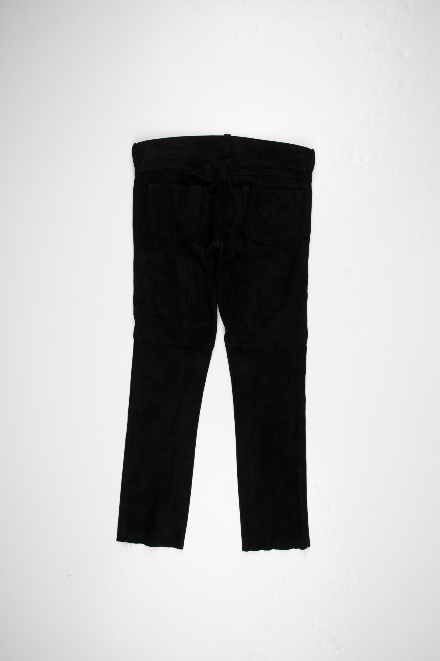Isabel Marant Lambskin Straight Leg Pants