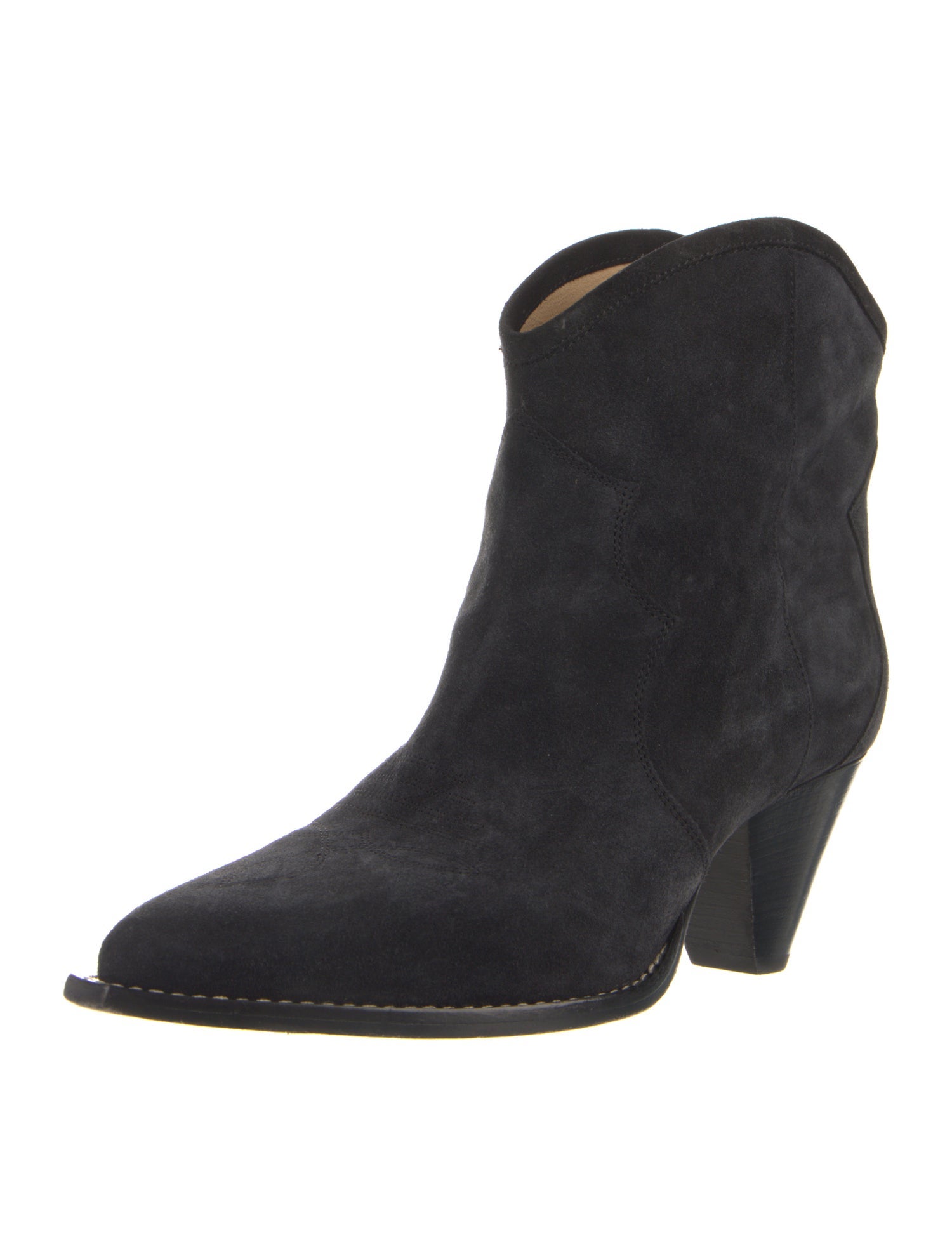 Isabel Marant Suede Western Boots