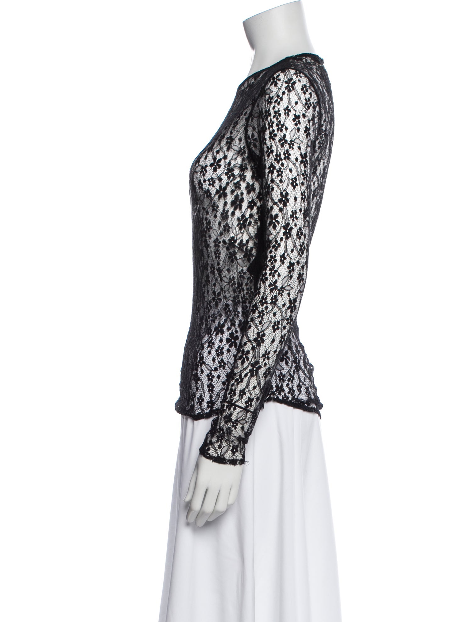 Isabel Marant Lace Lace Pattern Top