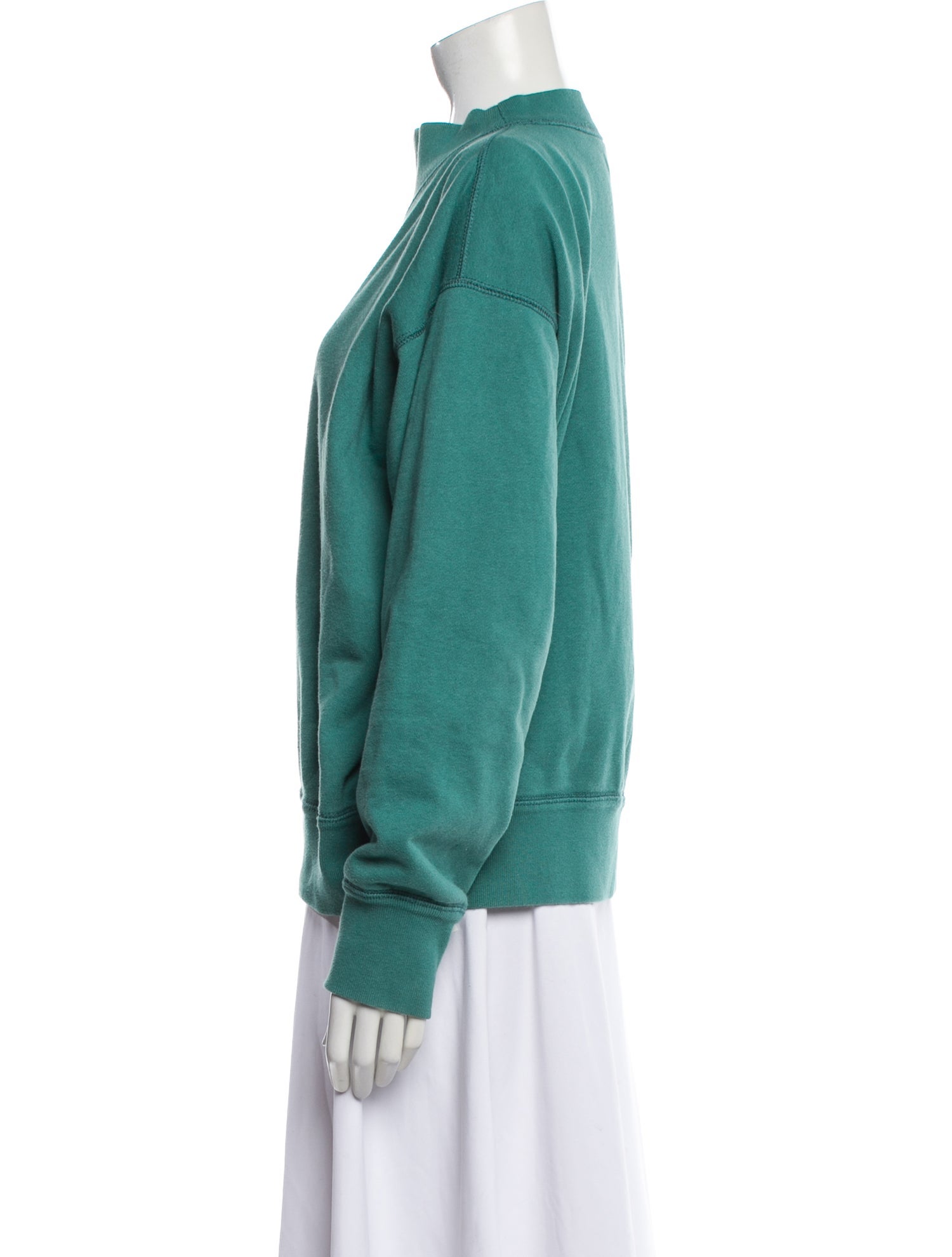 Isabel Marant Graphic Print Crew Neck Sweatshirt