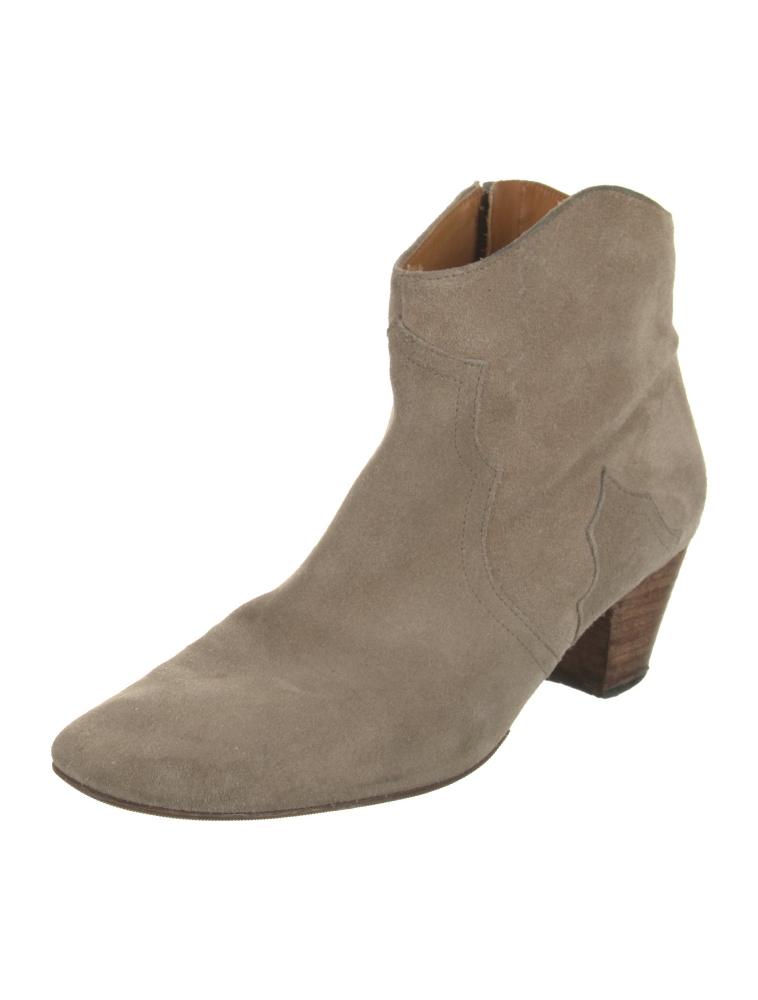 Isabel Marant Suede Western Boots