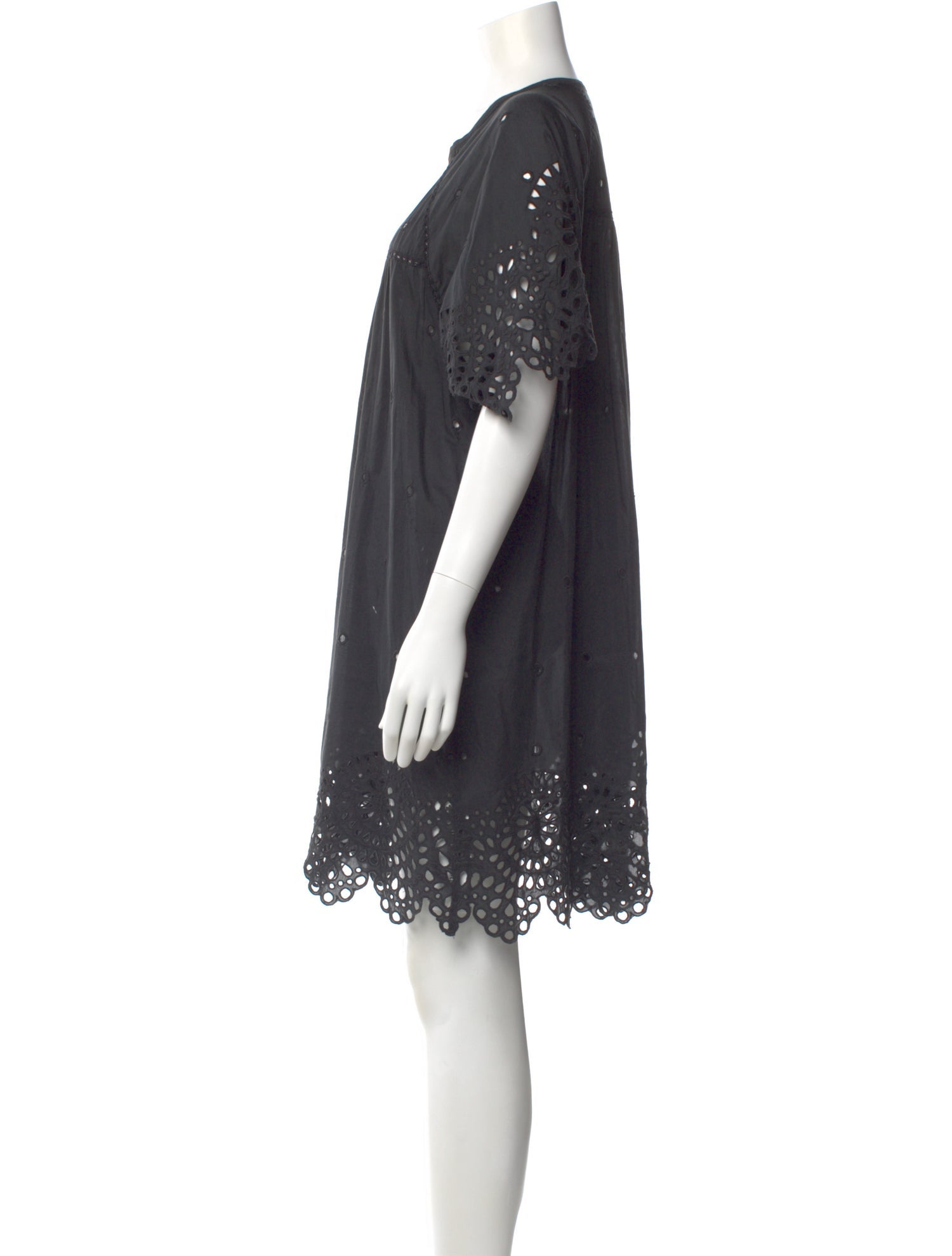 Isabel Marant Crew Neck Mini Dress