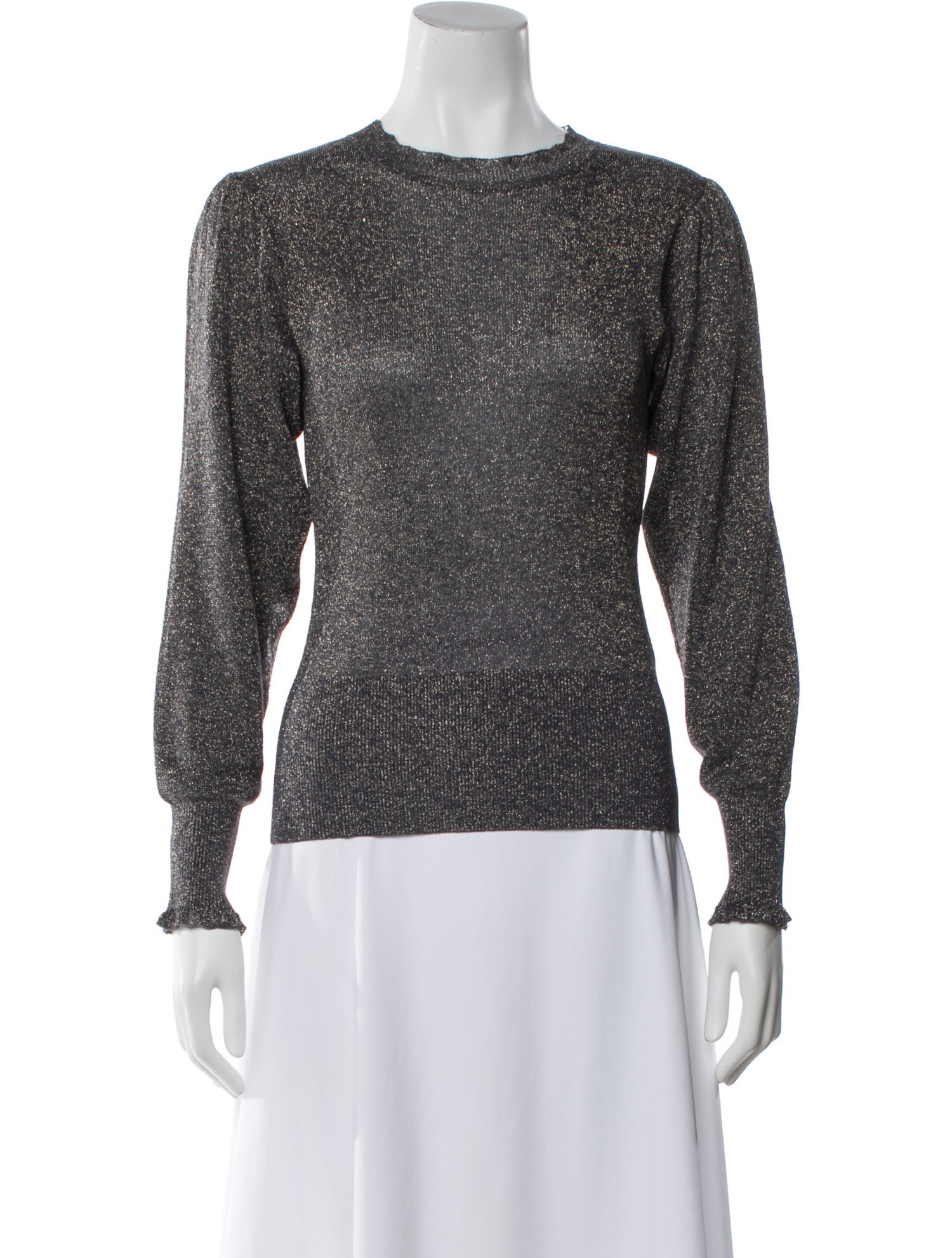Isabel Marant Patterned Crew Neck Top