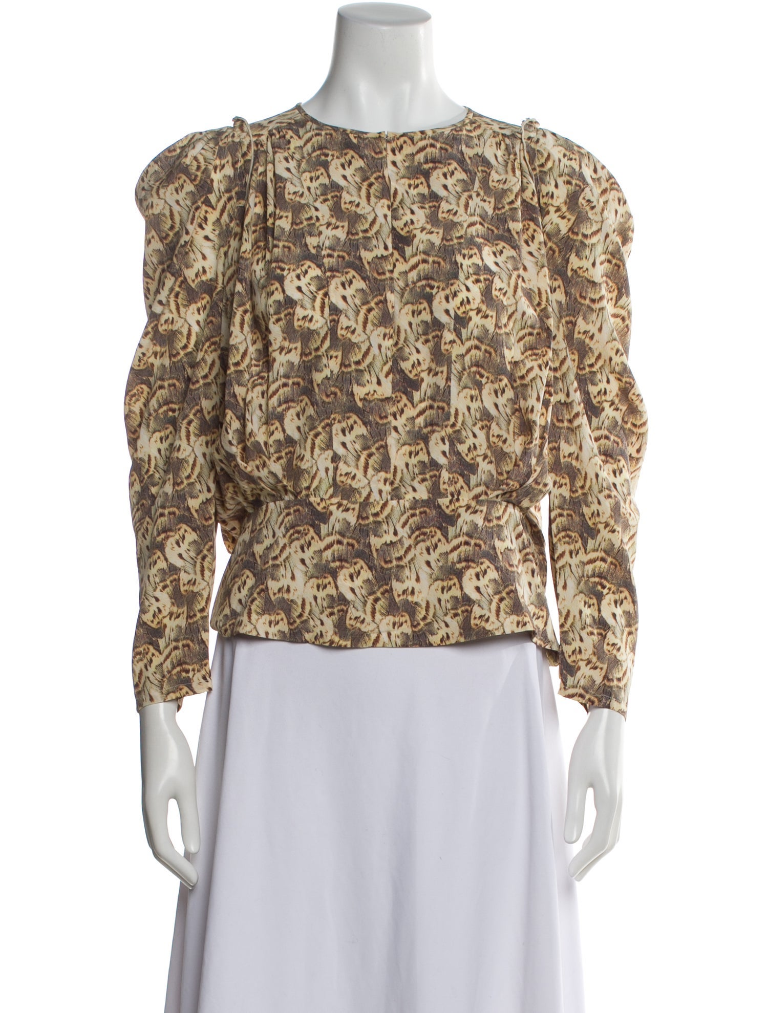 Isabel Marant Silk Printed Blouse