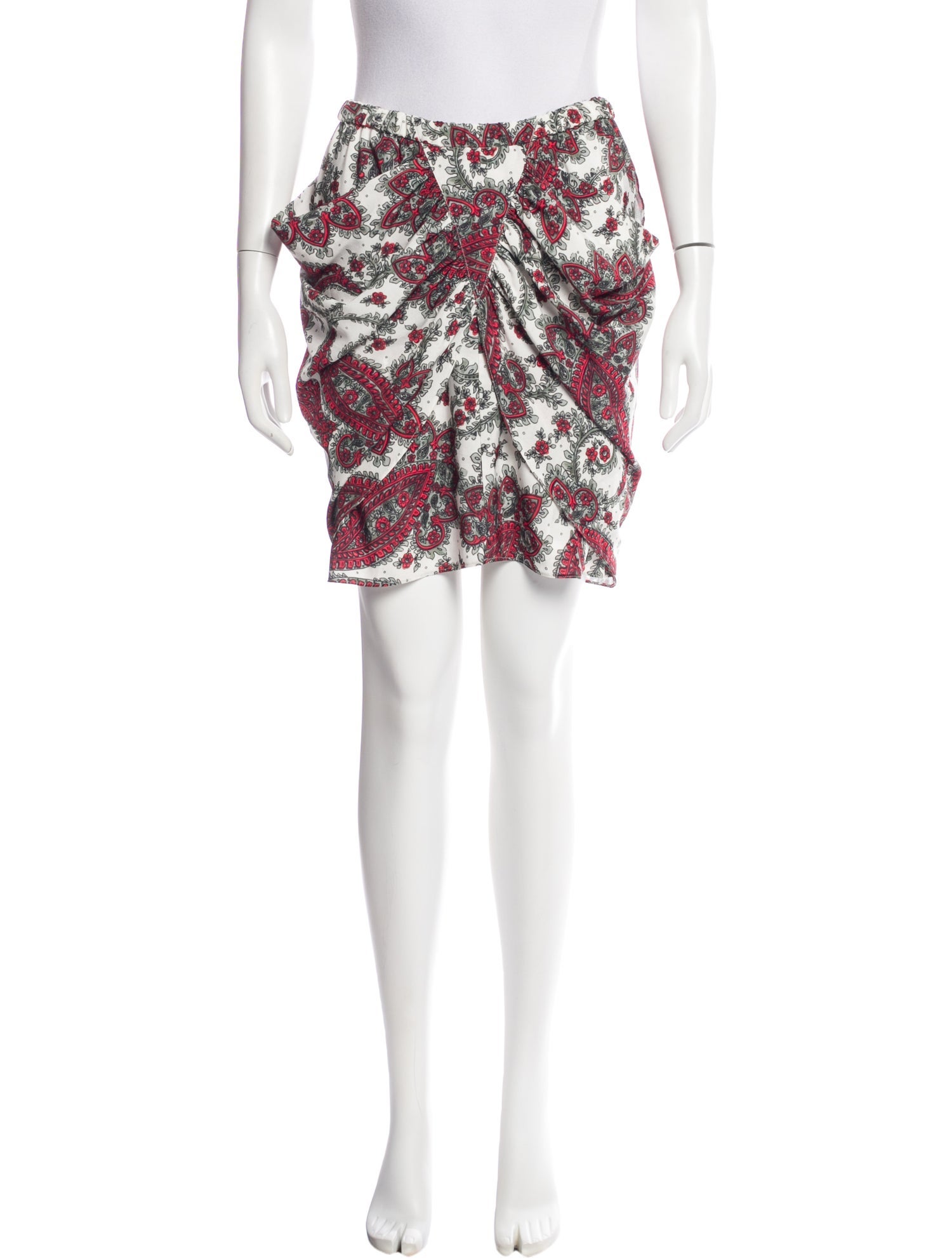 Isabel Marant Floral Print Knee-Length Skirt