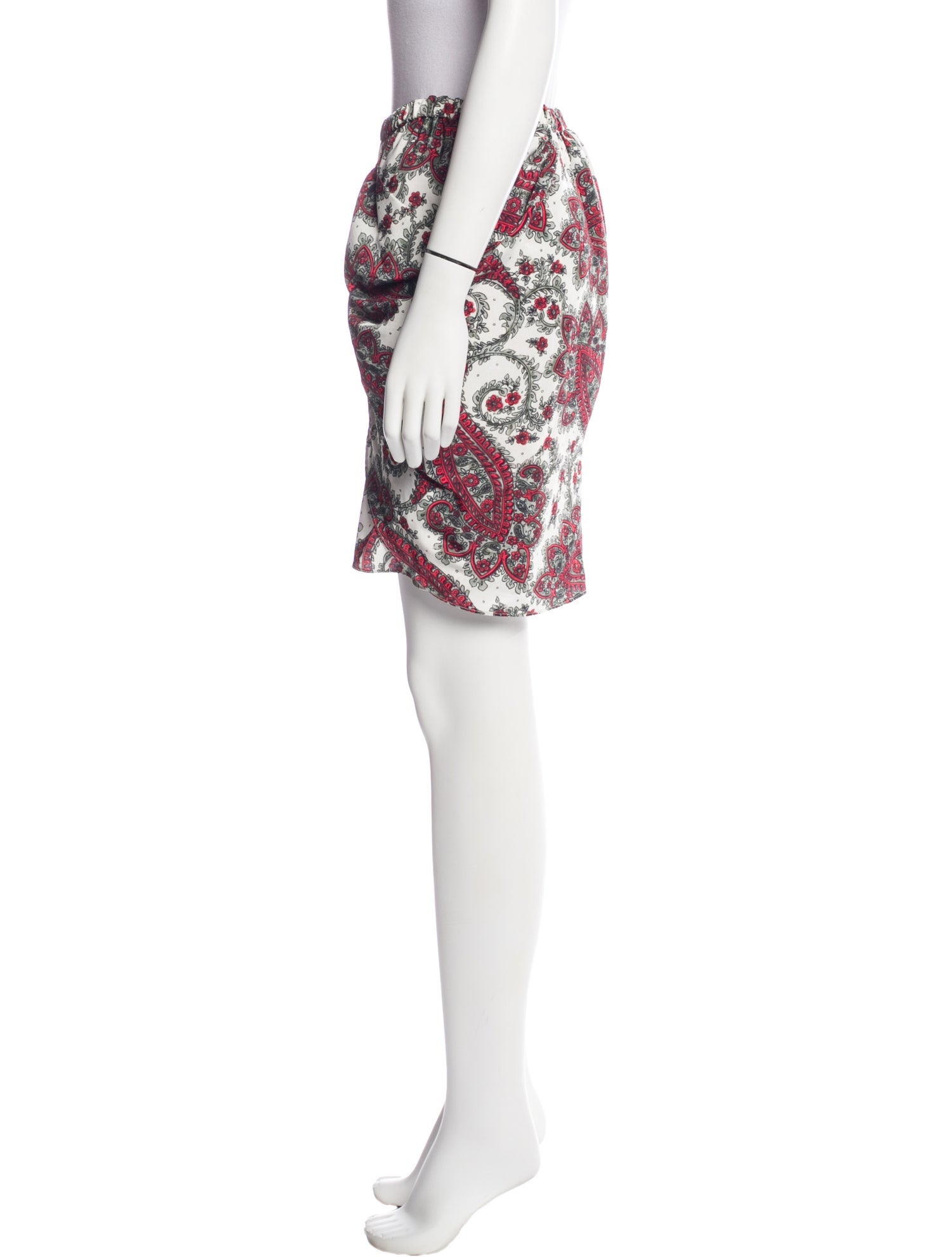 Isabel Marant Floral Print Knee-Length Skirt