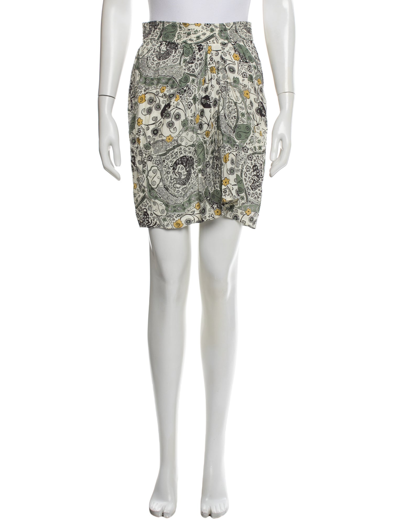 Isabel Marant Floral Print Mini Skirt w/ Tags