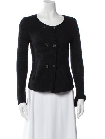 Pre-owned Isabel Marant Wool Scoop Neck Sweater In Black