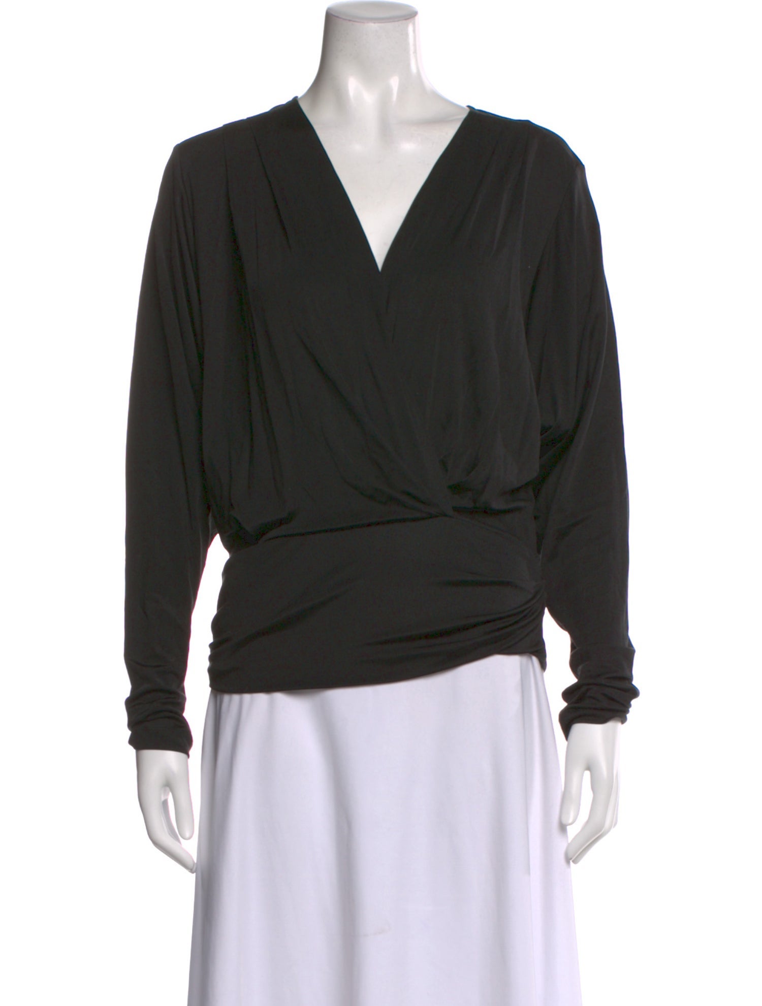 Isabel Marant V-Neck Long Sleeve Blouse