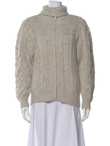 Pre-owned Isabel Marant Turtleneck Sweater In Neutral