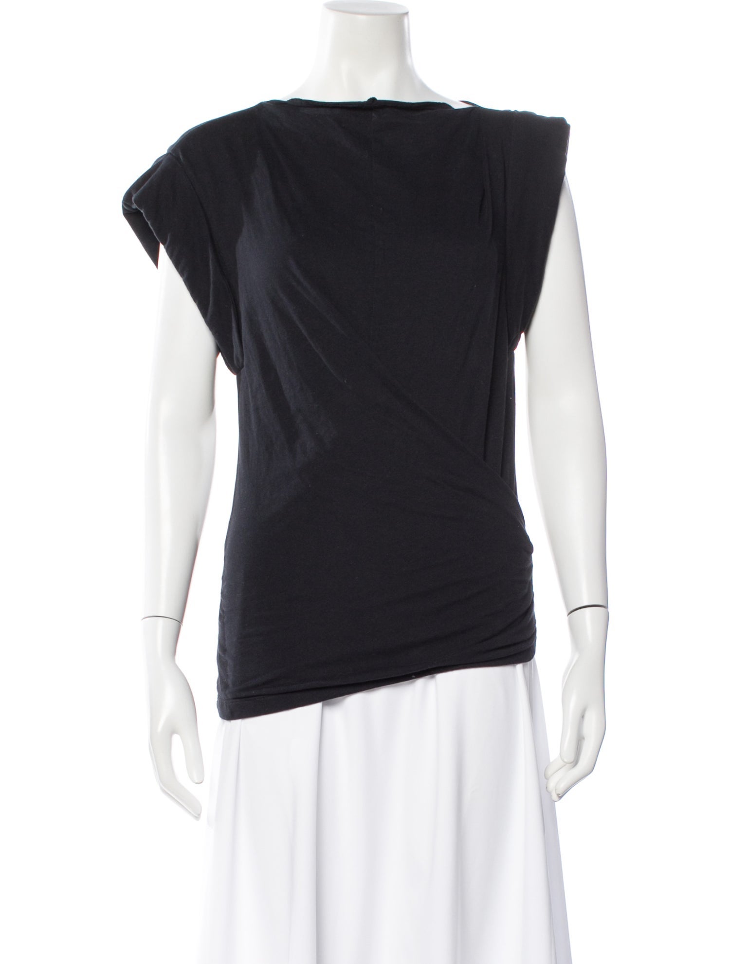 Isabel Marant Scoop Neck Short Sleeve Top