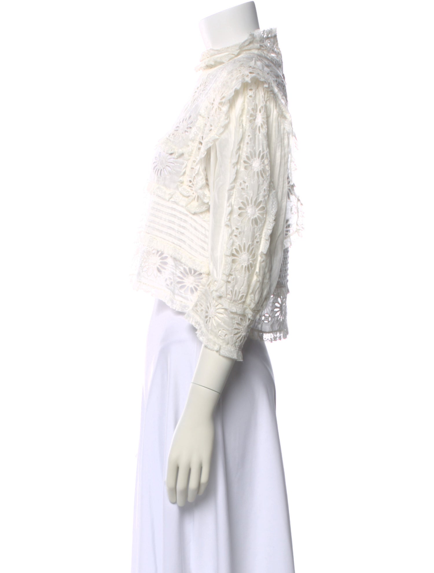 Isabel Marant Floral Print Long Sleeve Blouse