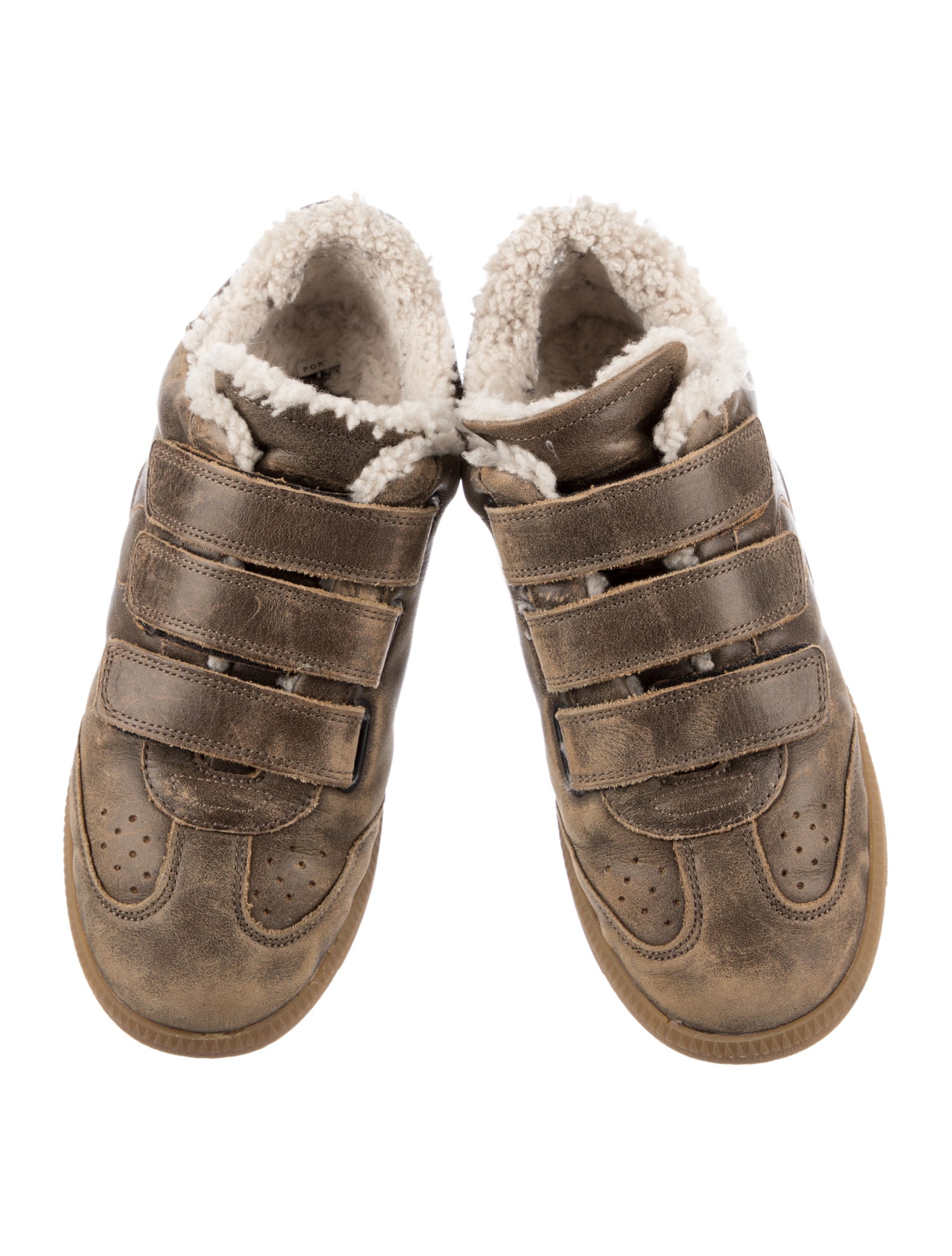 Isabel Marant Kids' Leather Low Top Sneakers