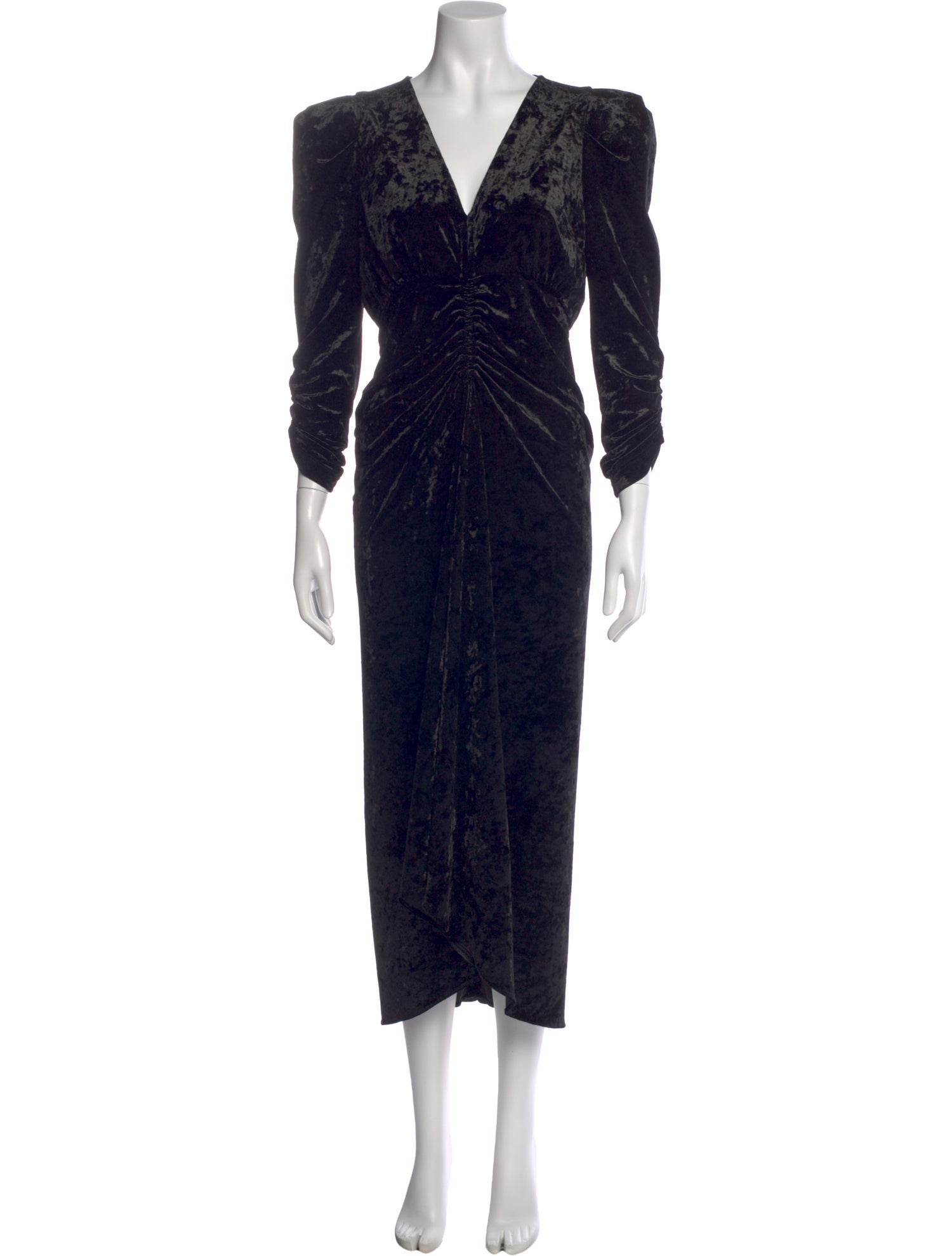 Isabel Marant Velour Midi Length Dress