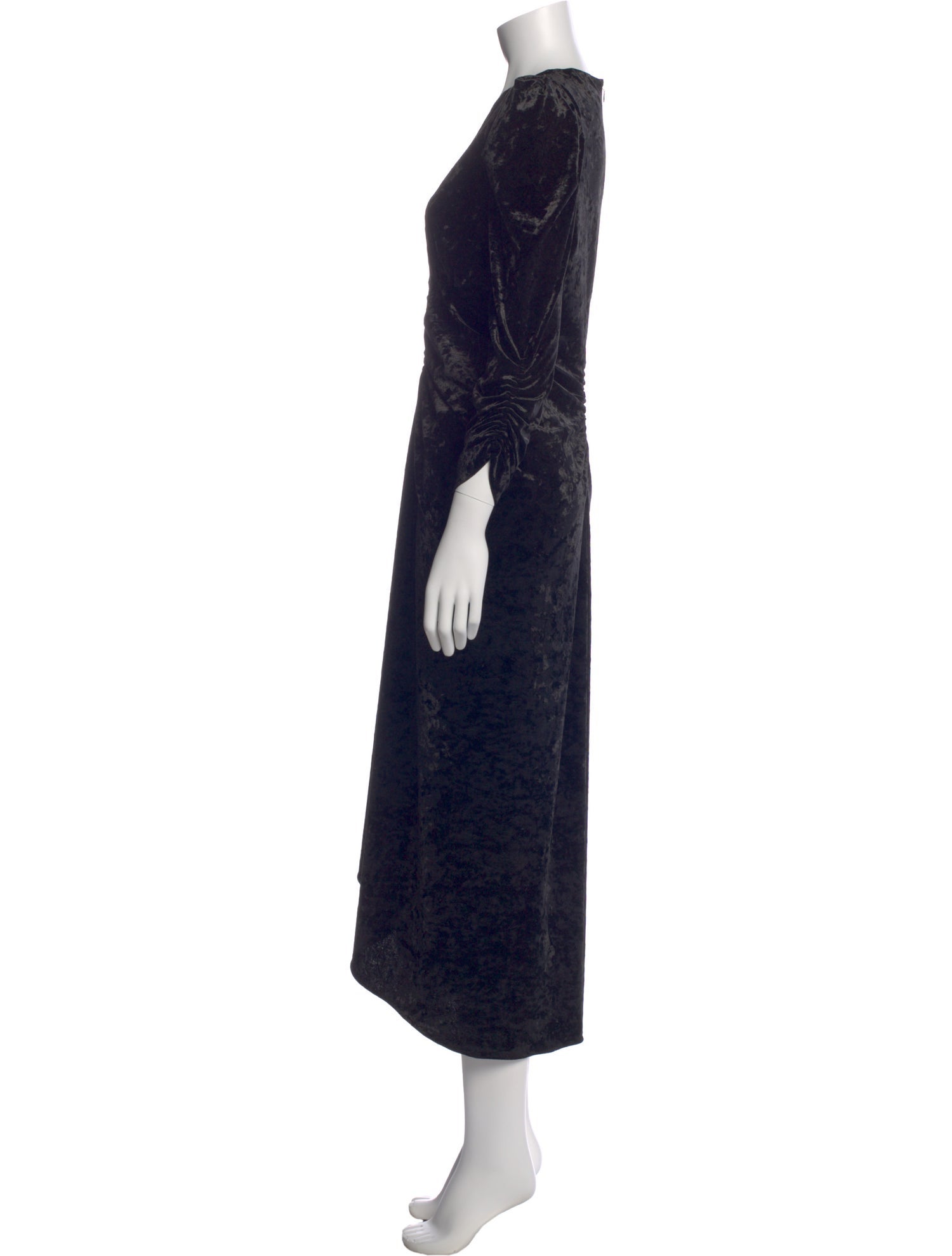 Isabel Marant Velour Midi Length Dress