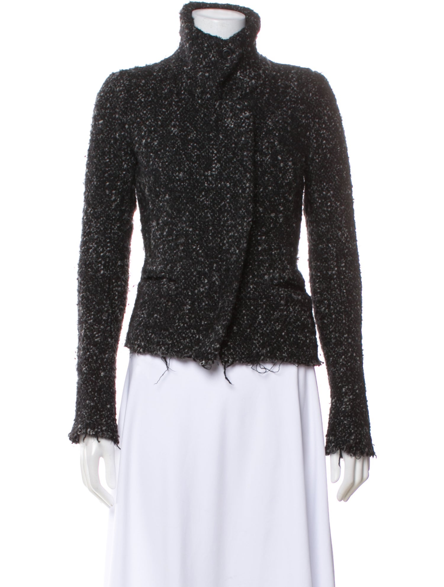 Isabel Marant Virgin Wool Tweed Pattern Jacket