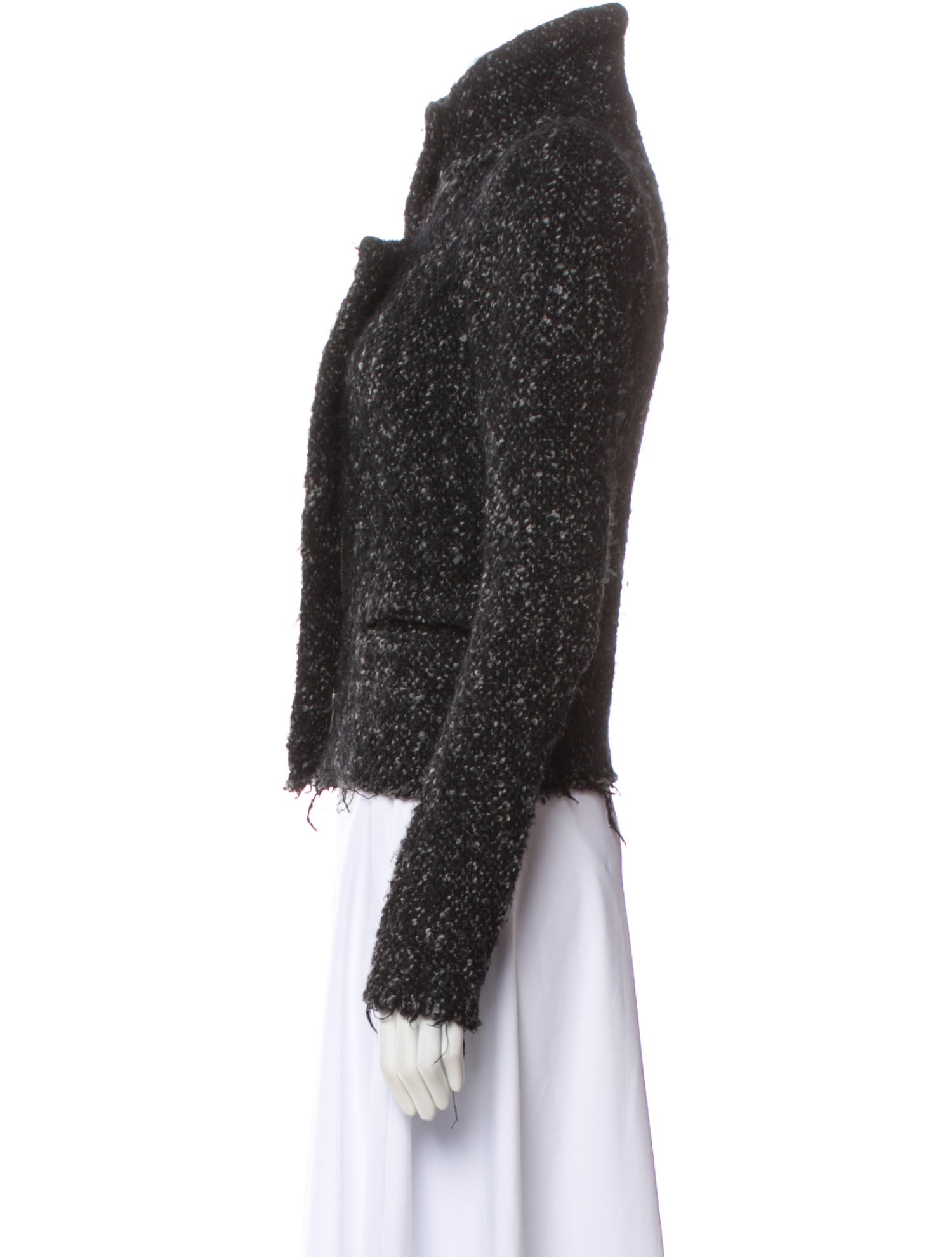 Isabel Marant Virgin Wool Tweed Pattern Jacket