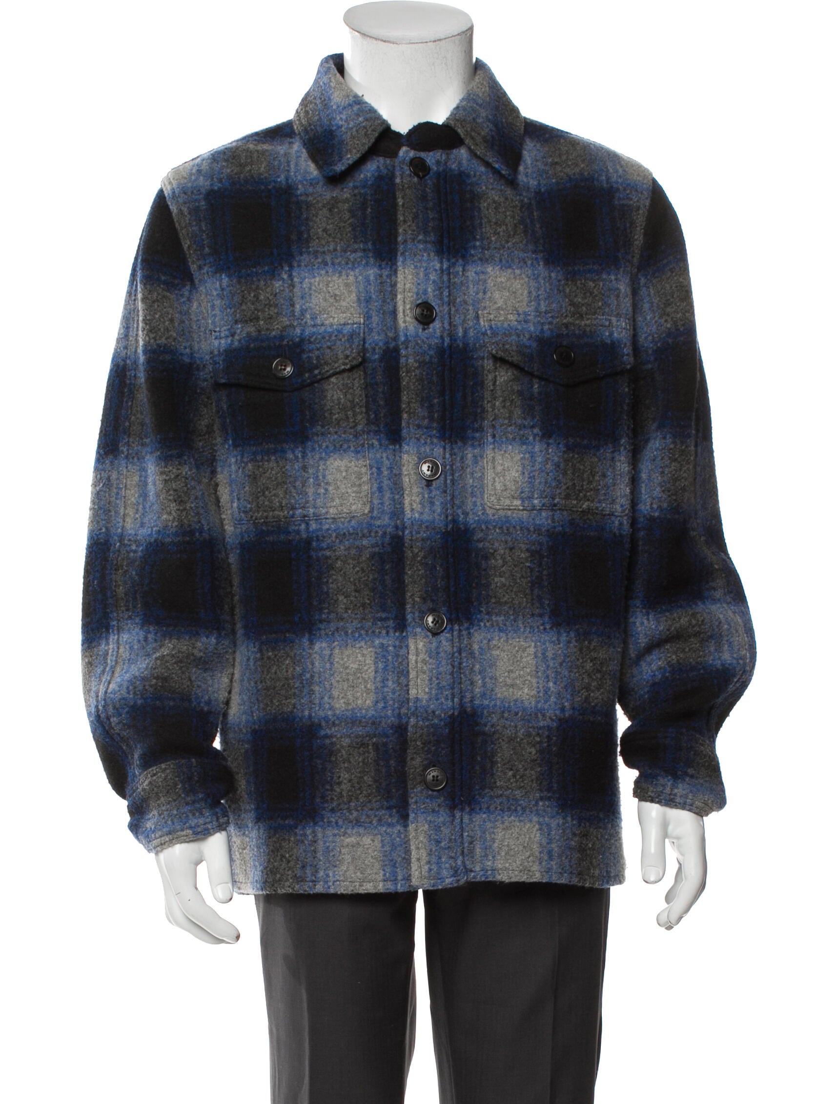 Isabel Marant Plaid Print Coat
