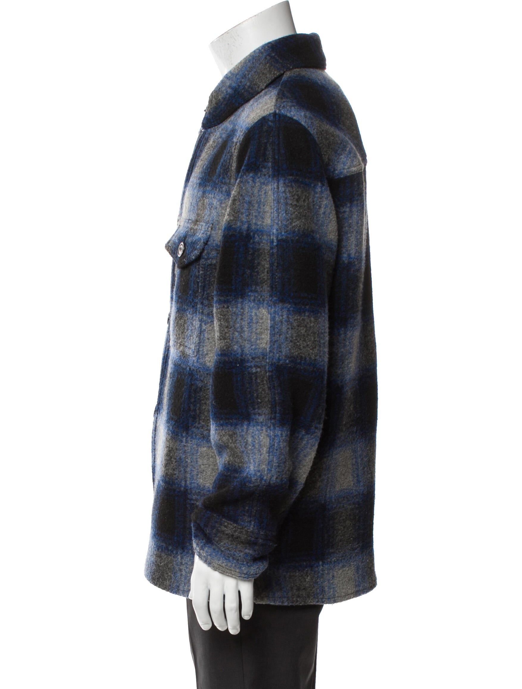 Isabel Marant Plaid Print Coat