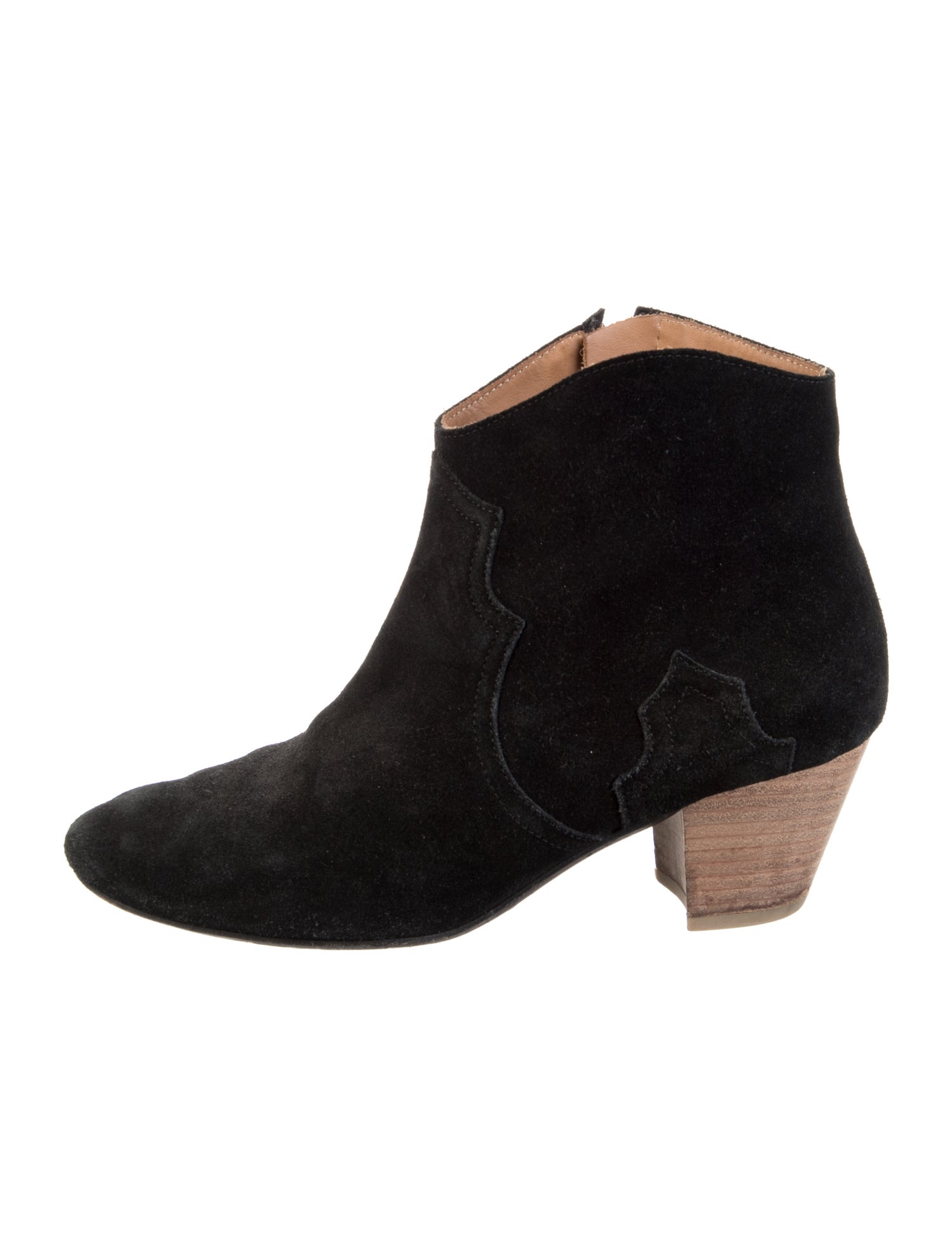 Isabel Marant Suede Western Boots
