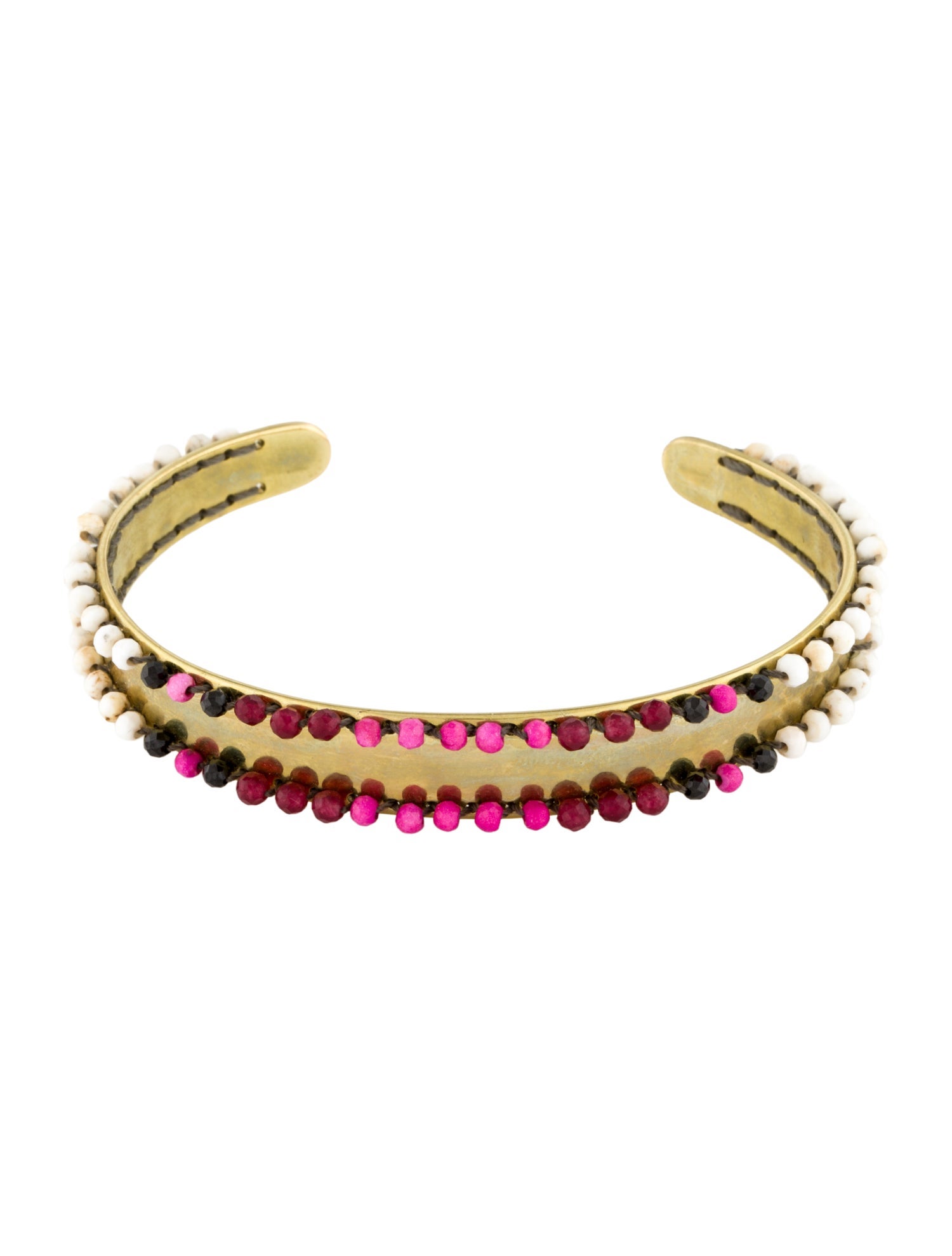 Isabel Marant Multistone Cuff Bracelet