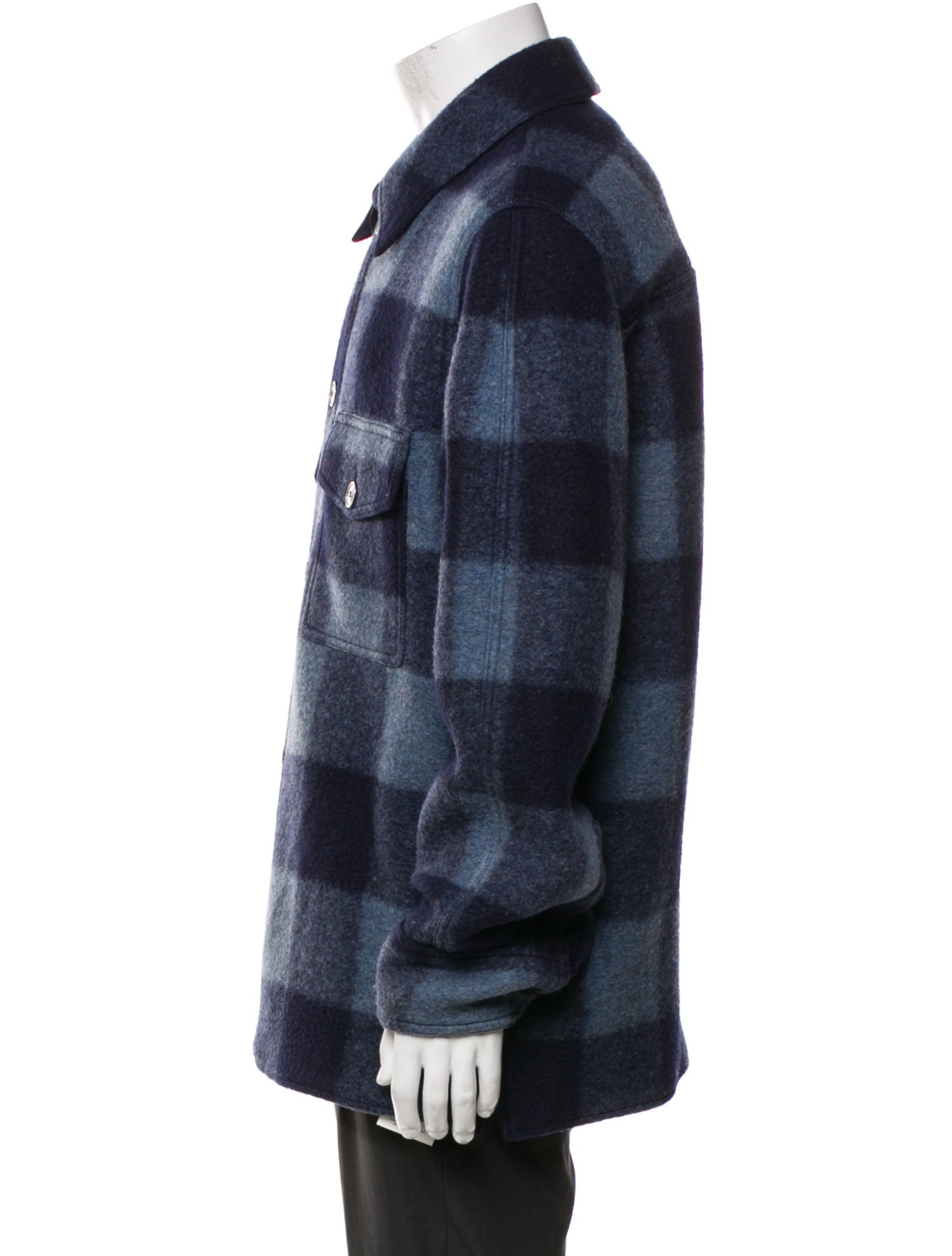 Isabel Marant Plaid Print Trucker Jacket