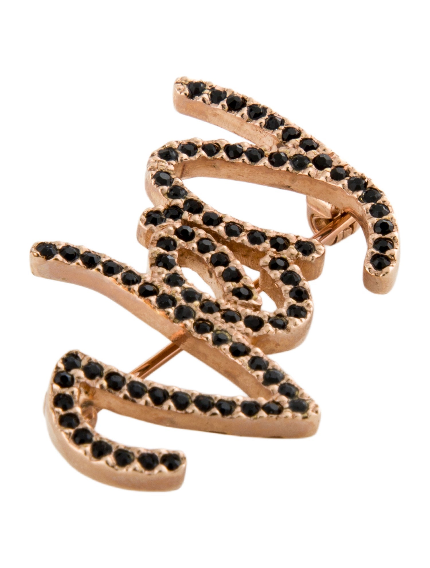 Isabel Marant Crystal "Very" Brooch