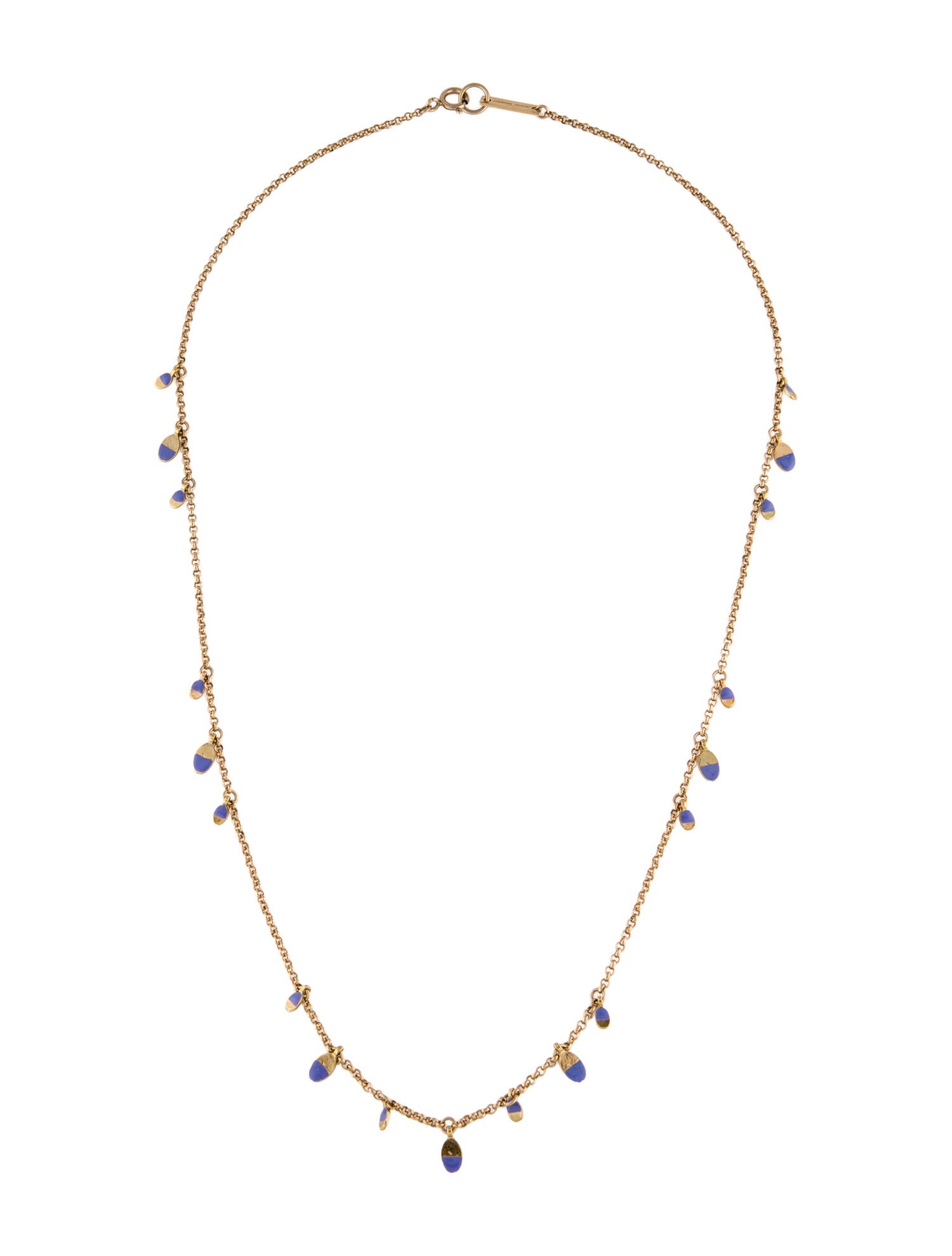 Isabel Marant Enamel Chain Necklace