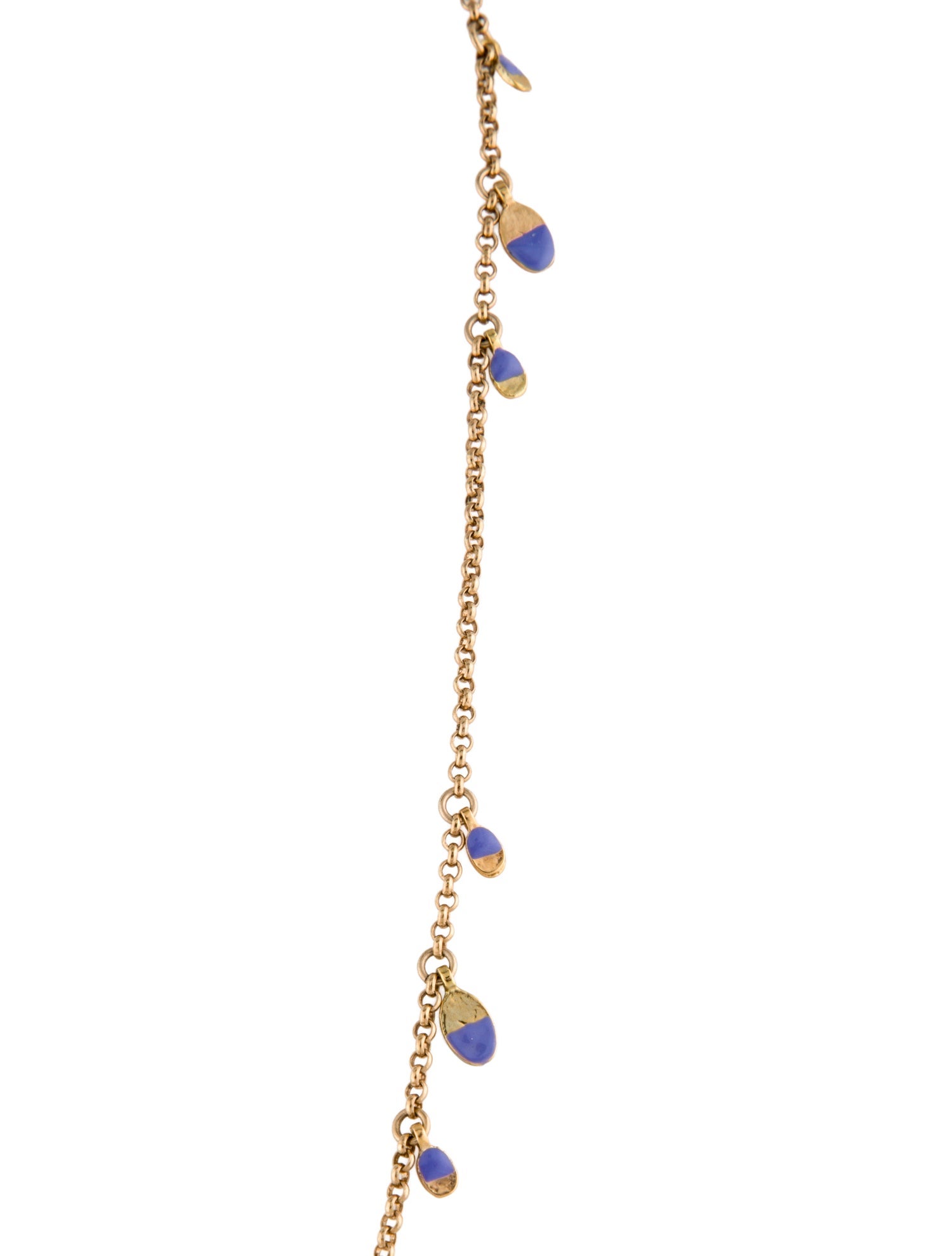 Isabel Marant Enamel Chain Necklace