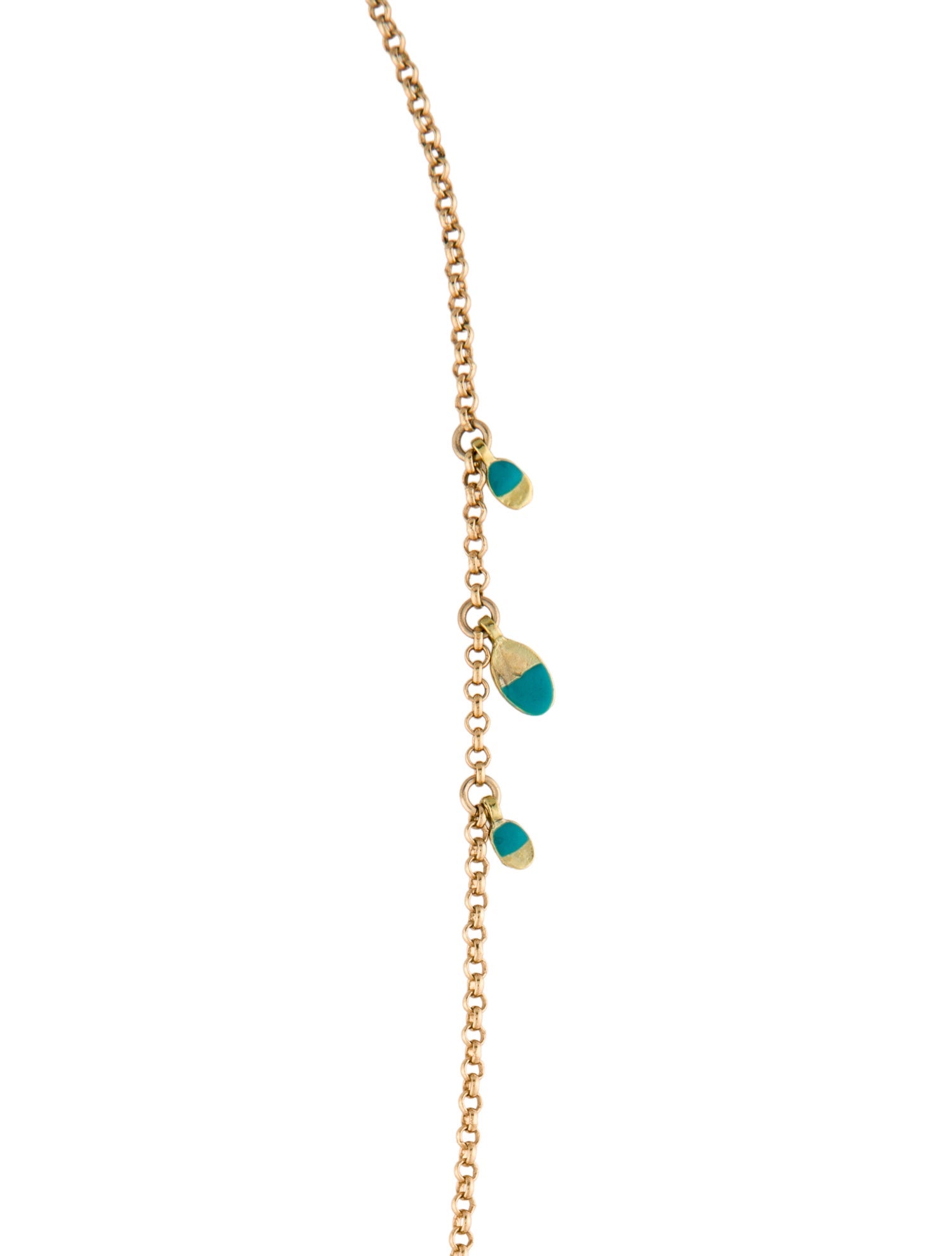 Isabel Marant Enamel Chain Necklace