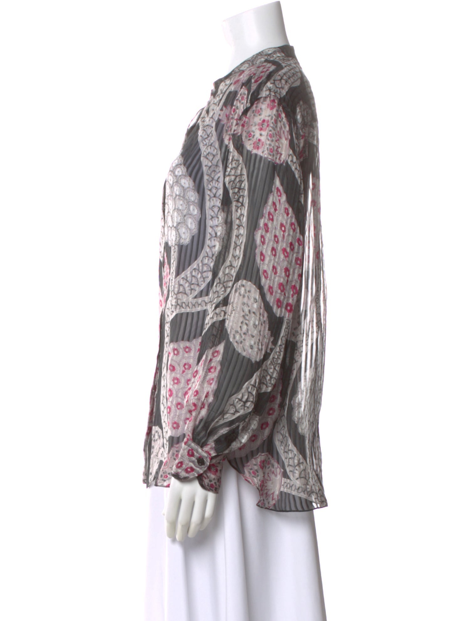 Isabel Marant Silk Patterned Blouse