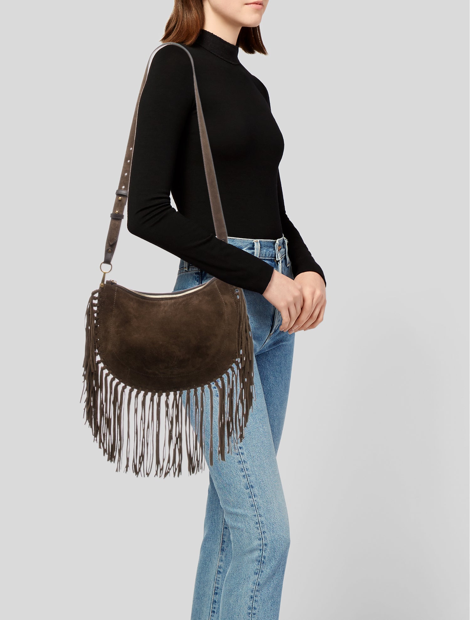 Isabel Marant Suede Shoulder Bag