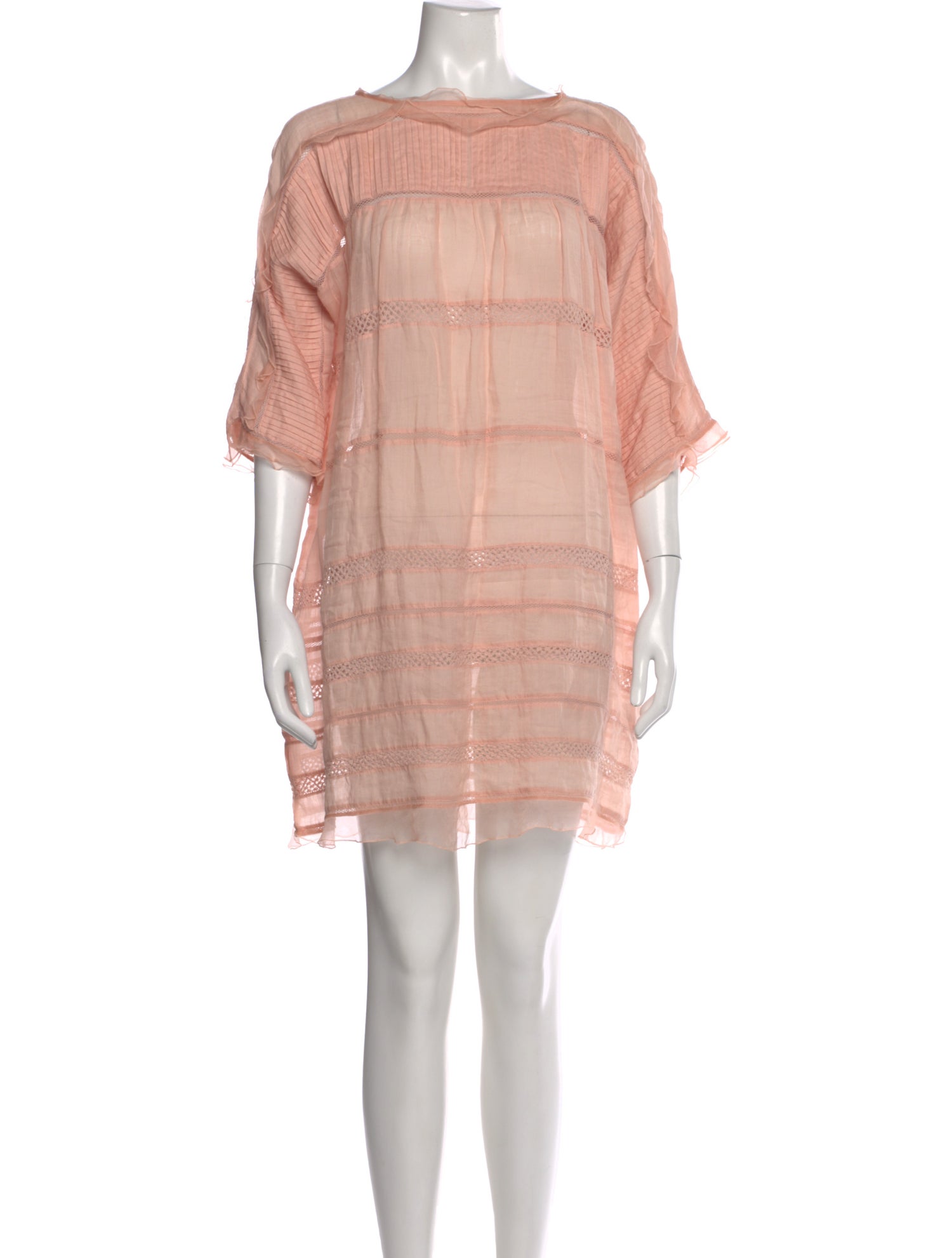 Isabel Marant Plaid Print Mini Dress