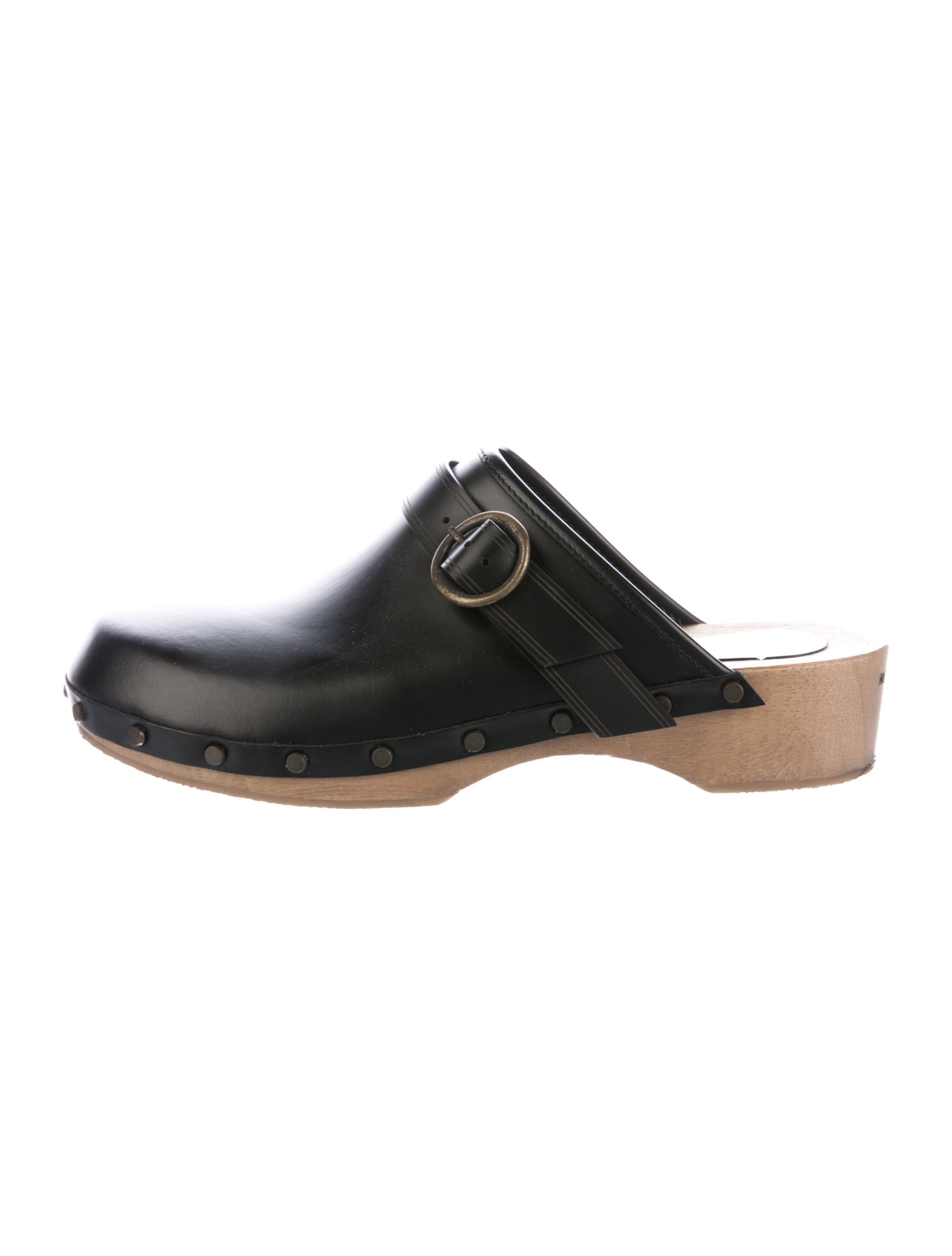 Isabel Marant Leather Studded Accents Mules