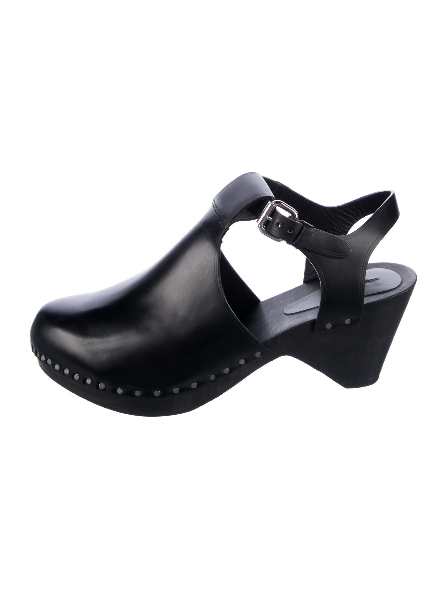 Isabel Marant Leather Slingback Pumps