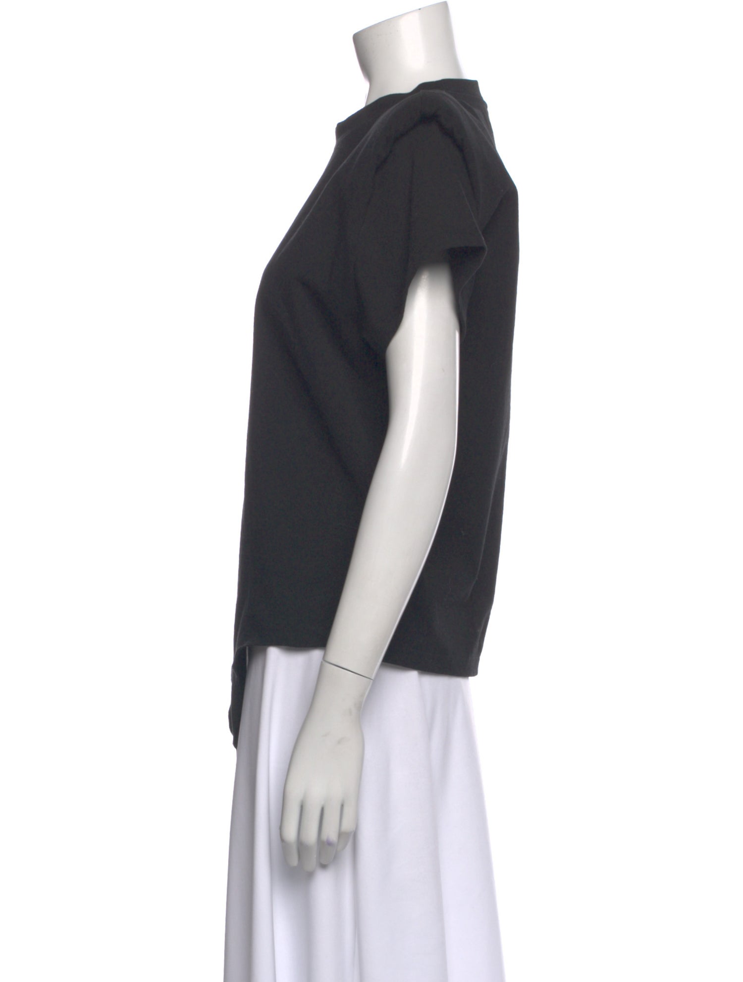 Isabel Marant Crew Neck Short Sleeve Top