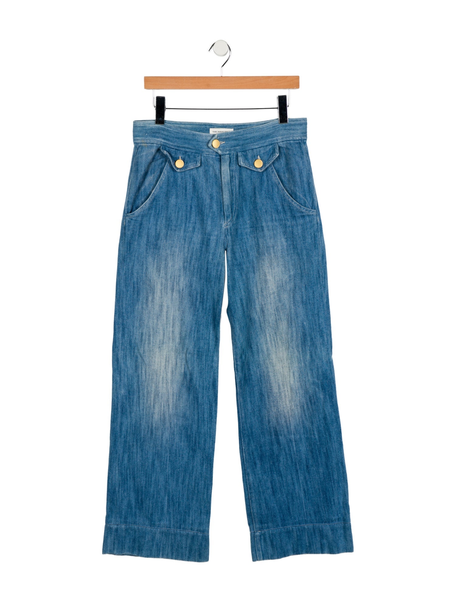 Isabel Marant High-Rise Wide Leg Jeans