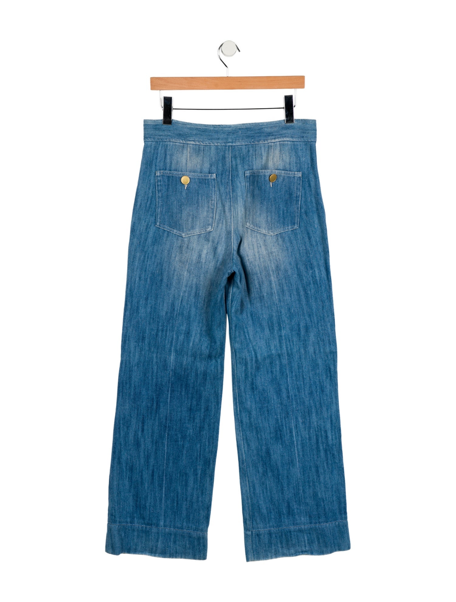 Isabel Marant High-Rise Wide Leg Jeans