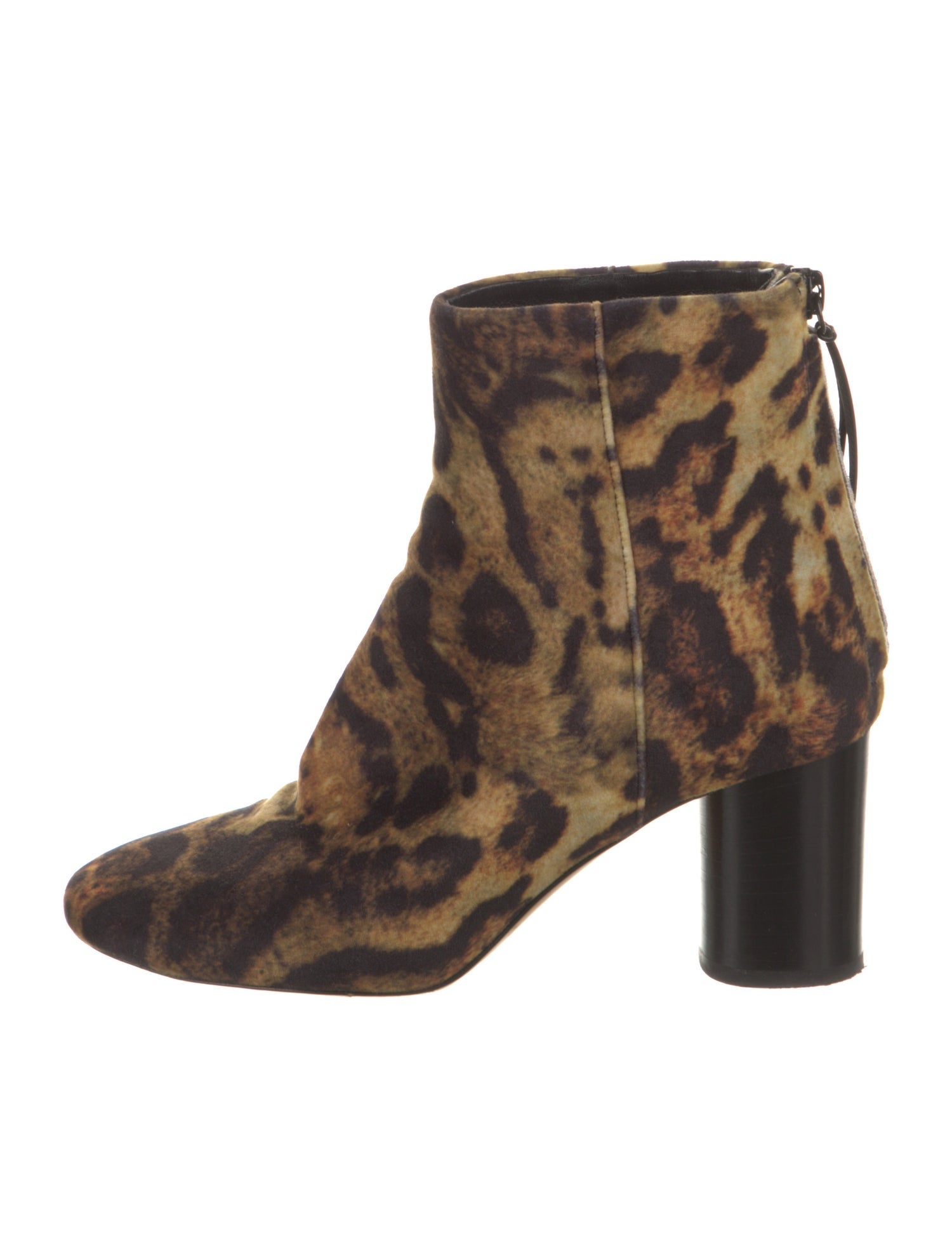 Isabel Marant Suede Animal Print Boots