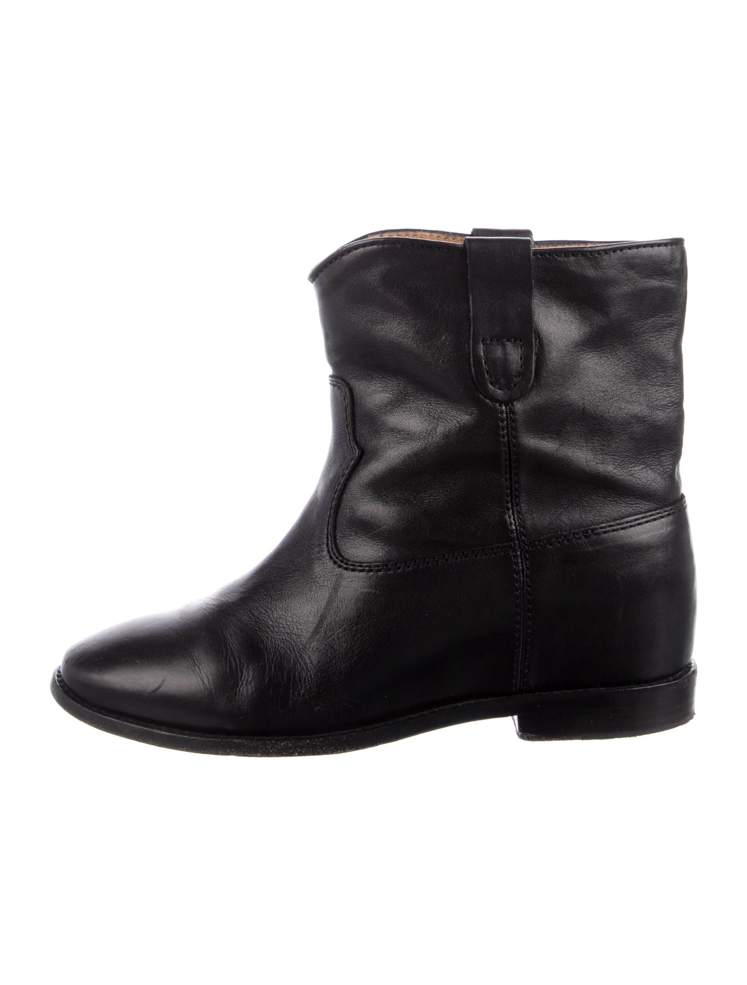 Isabel Marant Leather Moto Boots