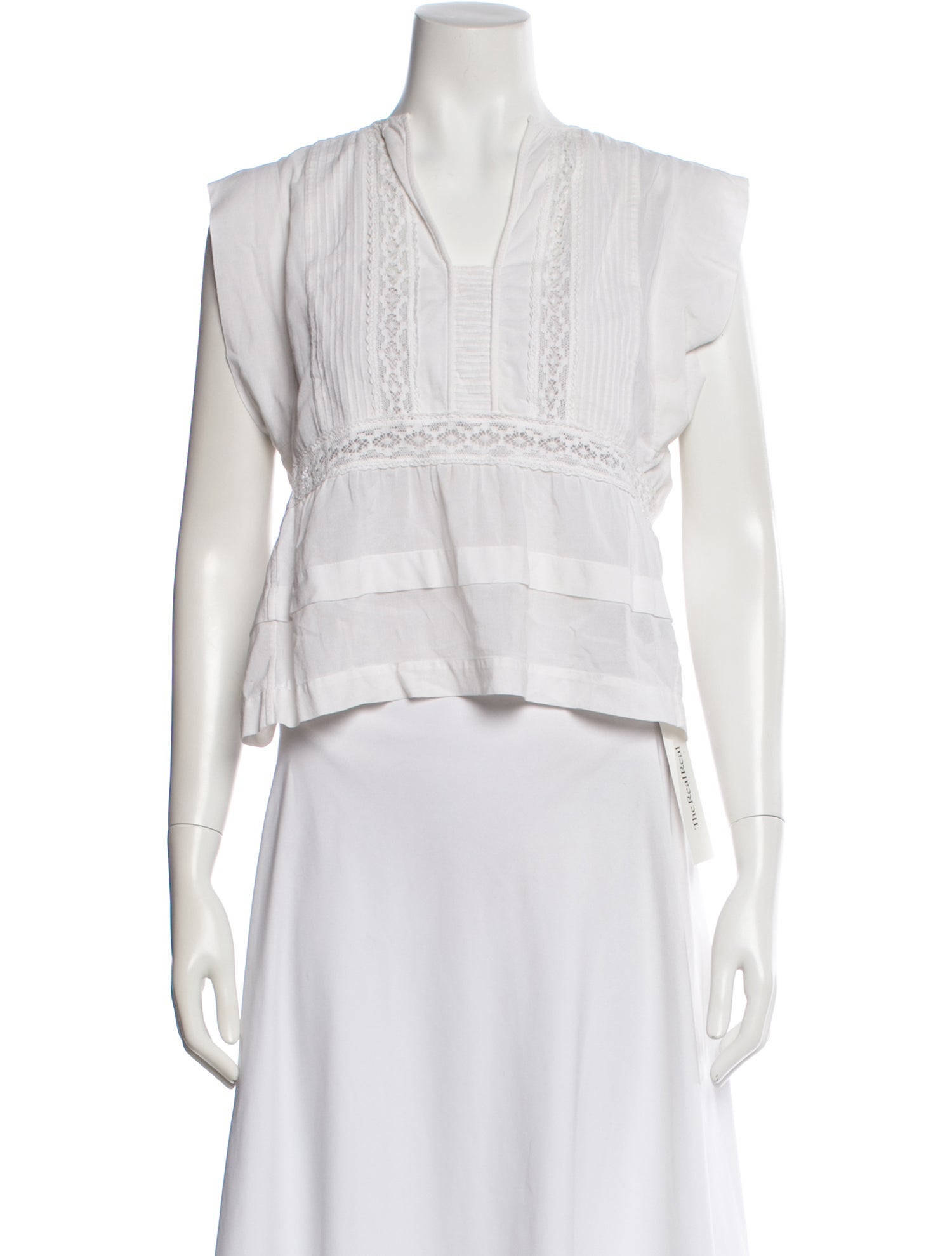 Isabel Marant V-Neck Sleeveless Top