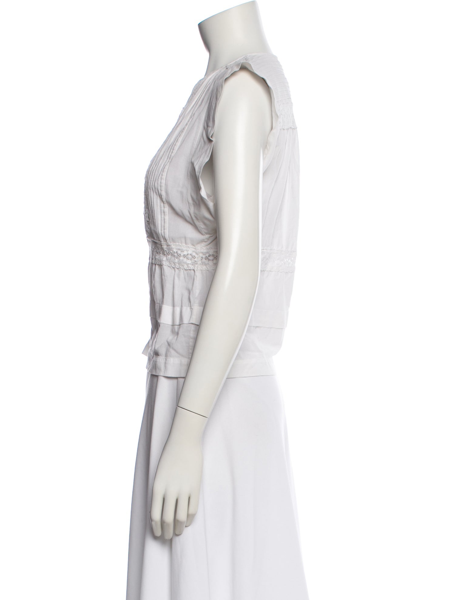 Isabel Marant V-Neck Sleeveless Top