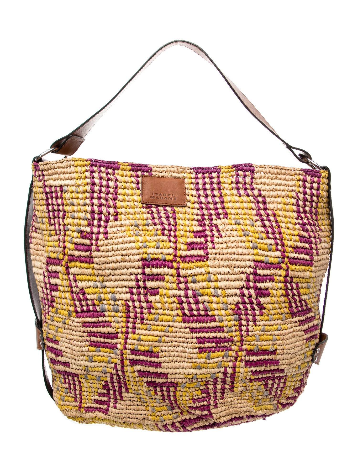 Isabel Marant Raffia Bucket Bag