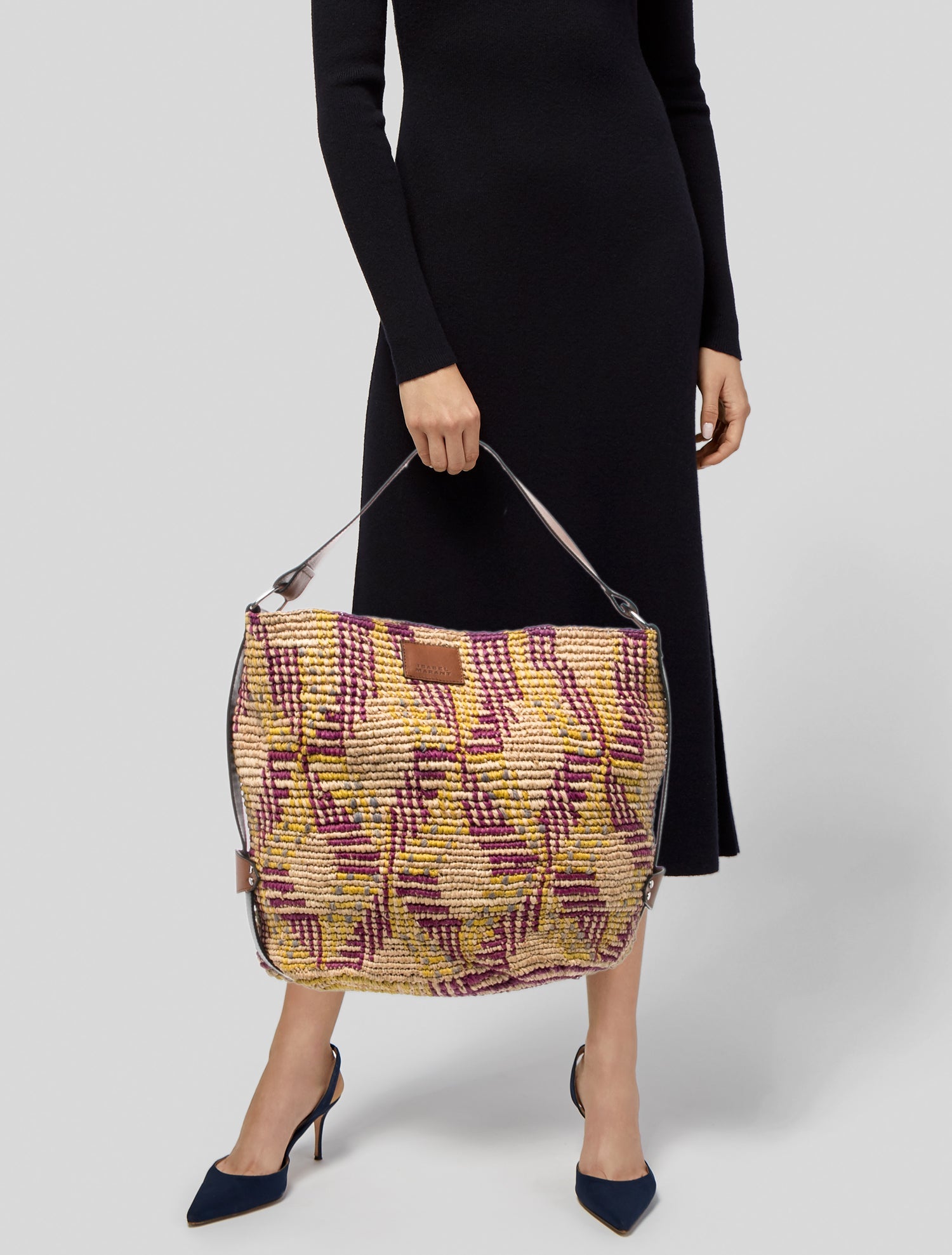 Isabel Marant Raffia Bucket Bag